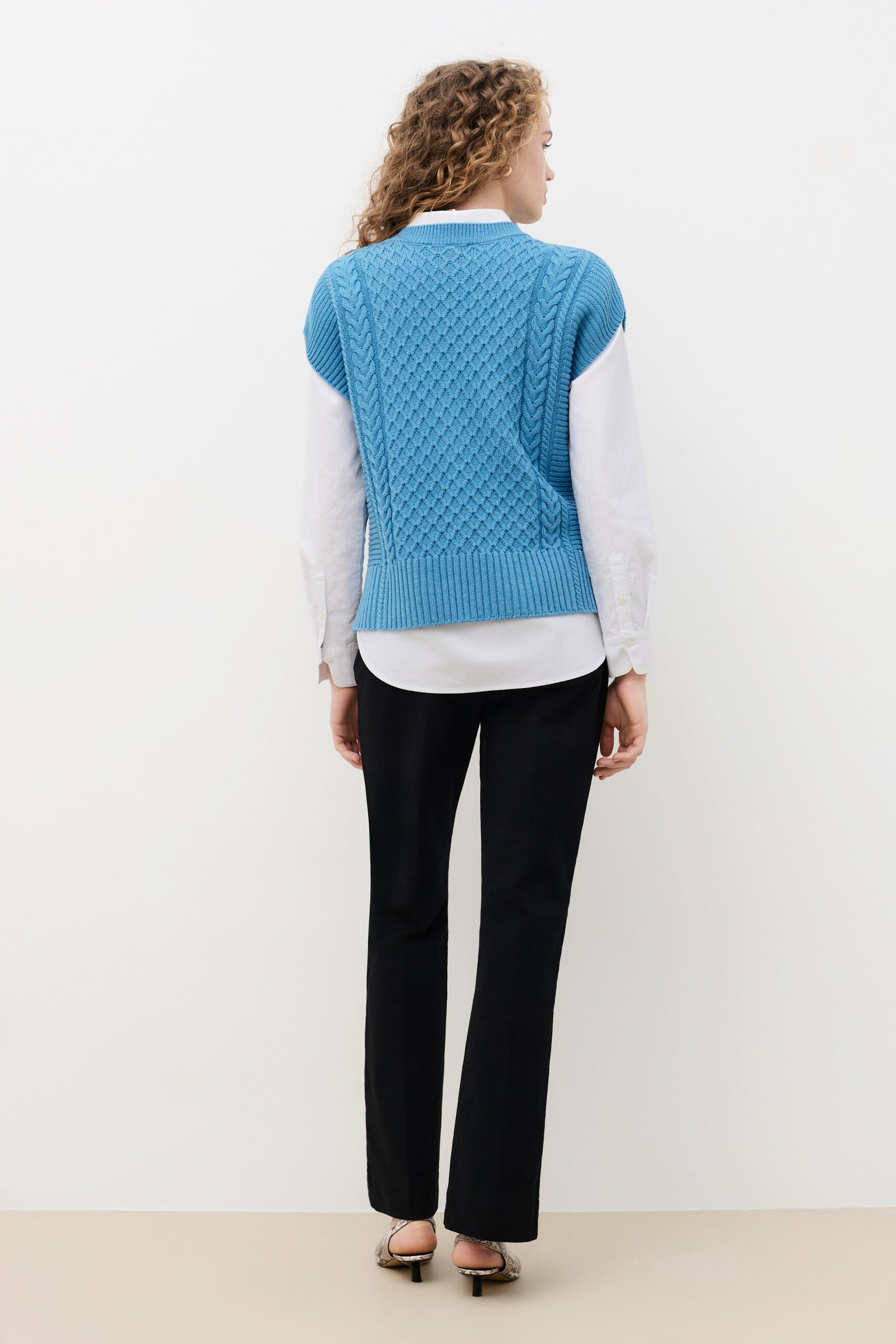 mrudy sweater blue-grey woman