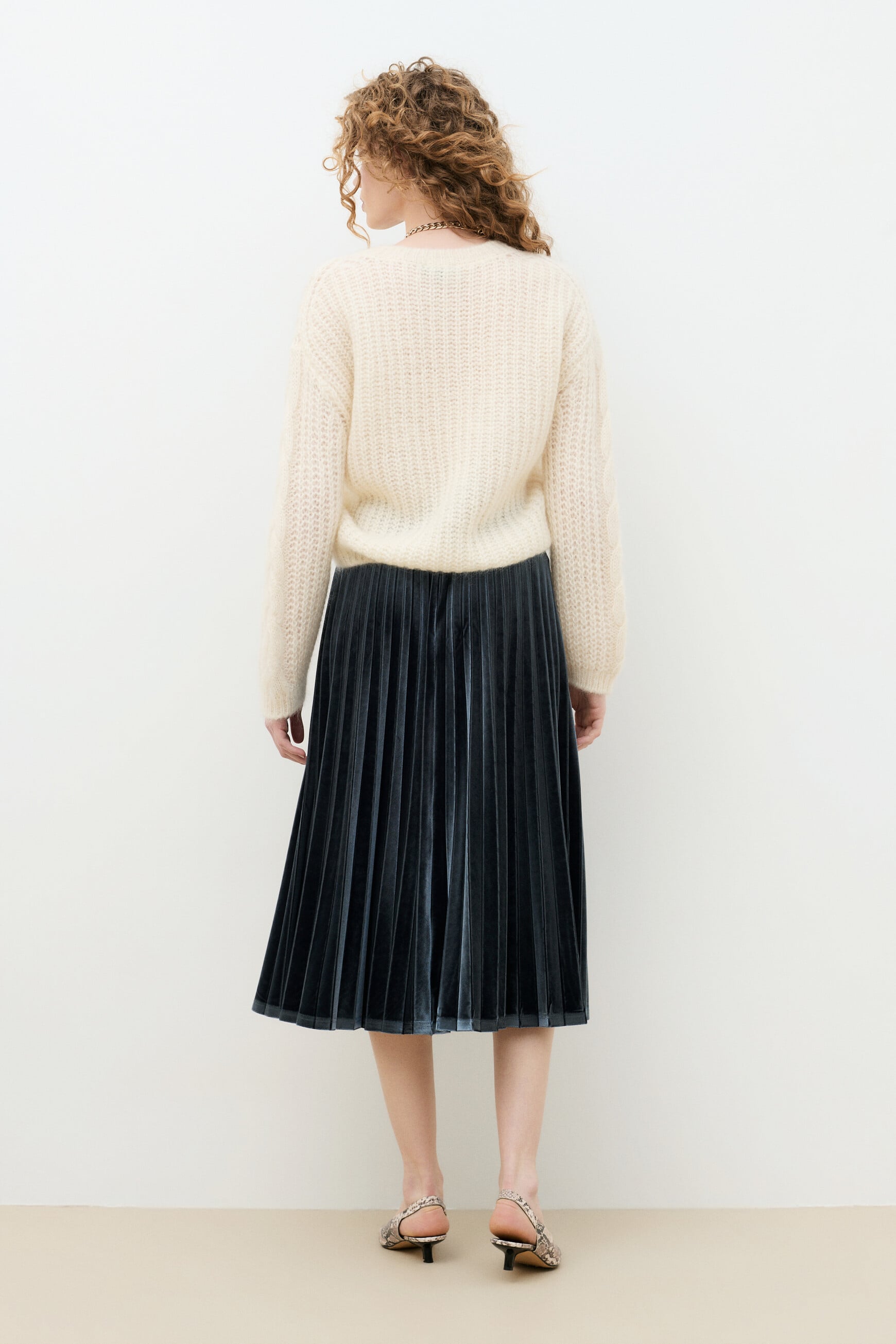Julia skirt blue-grey woman