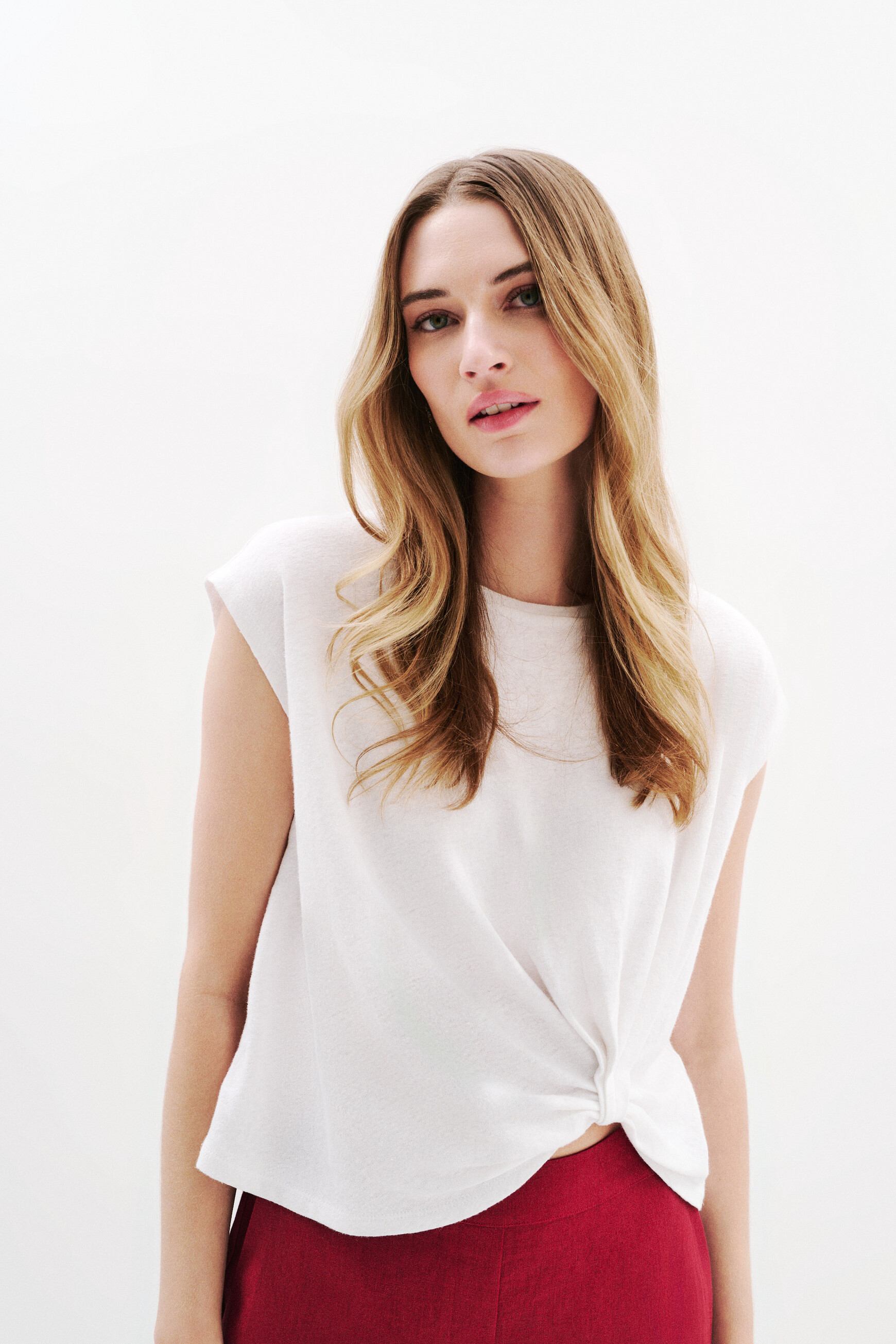 t shirt timi blanc femme T-shirt Timi blanc femme