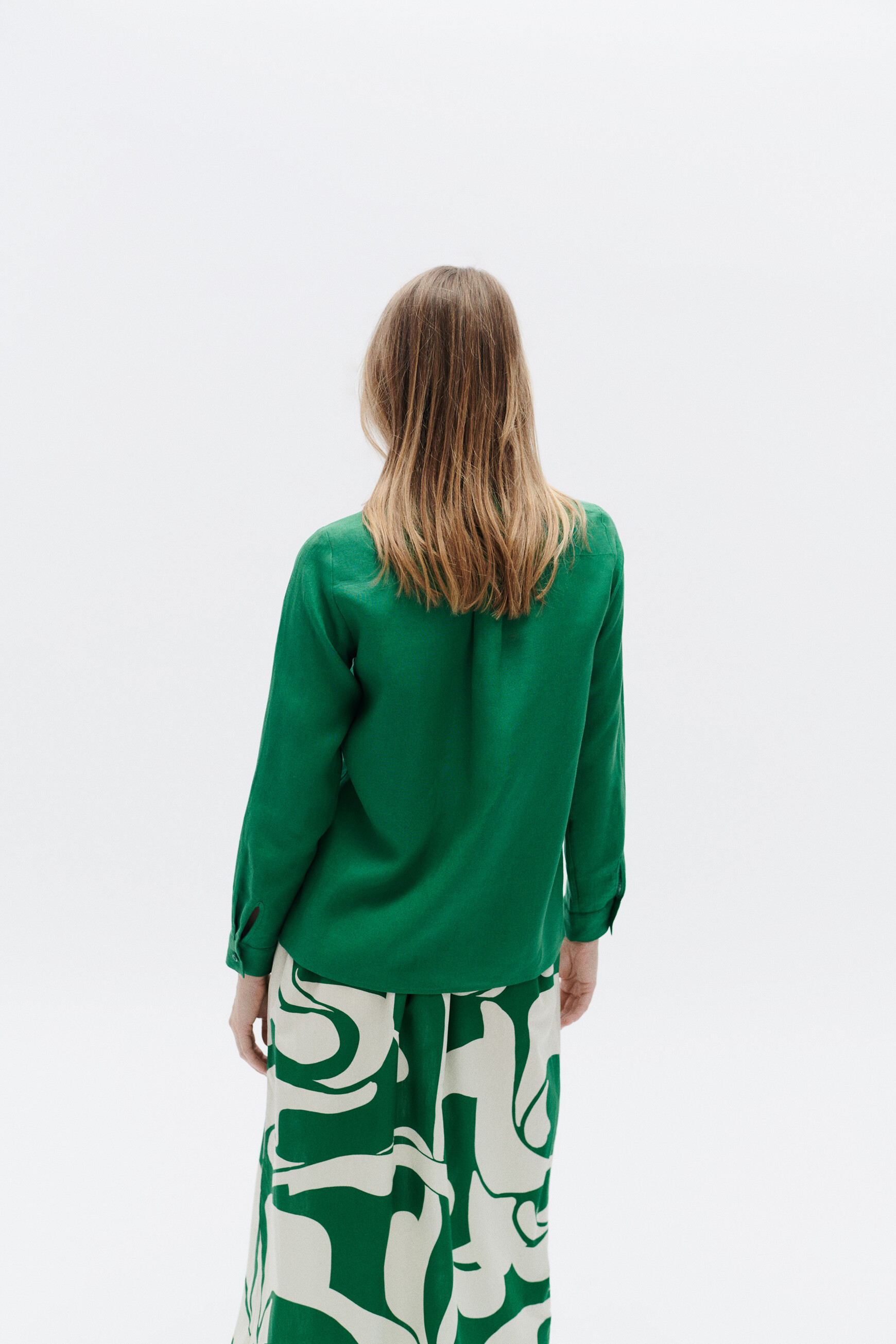 chemise brenda 100 lin vert menthe femme chemise brenda 100% lin vert menthe femme