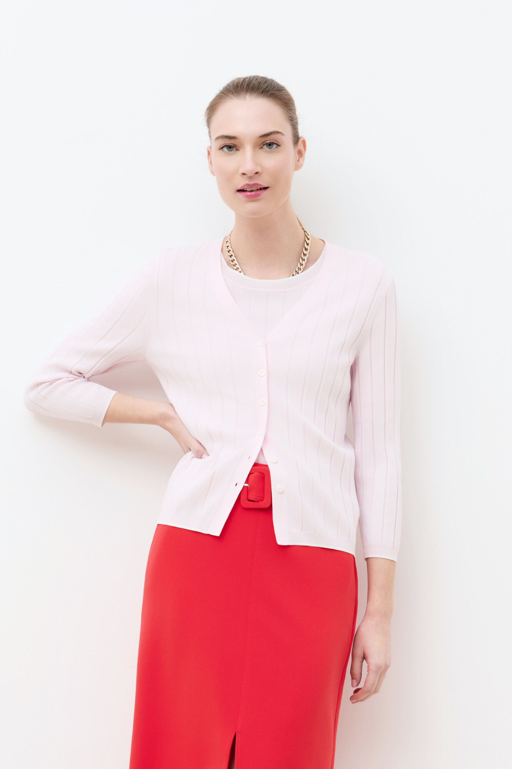 Charly sweater light pink woman