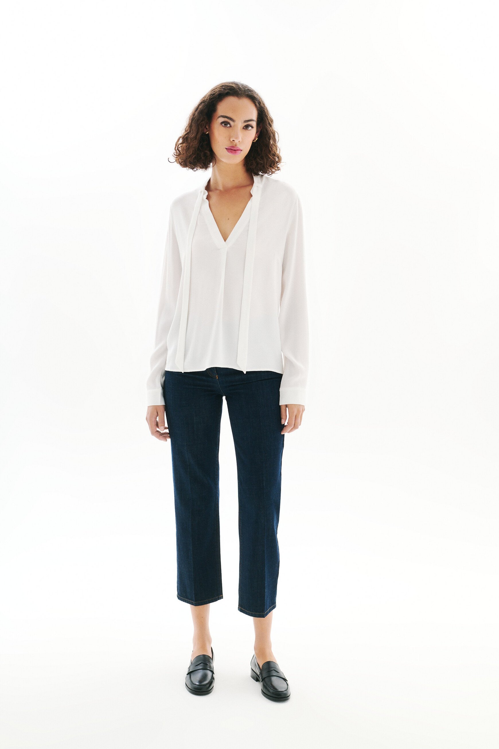 blouse comette ecru vrouw Blouse Comette ecru vrouw