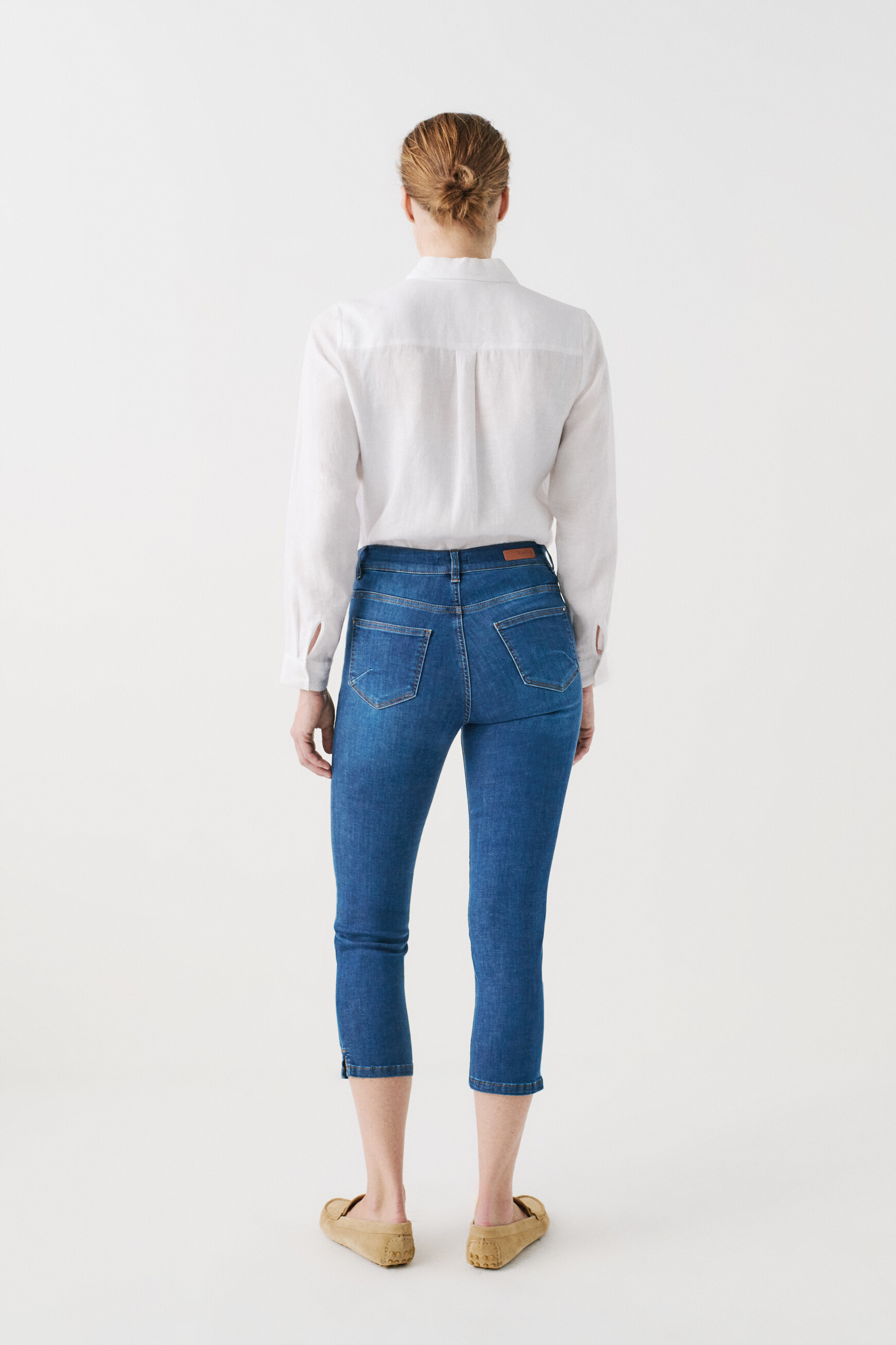 jean pantacourt caleb b denim stone femme jean pantacourt caleb b denim stone femme