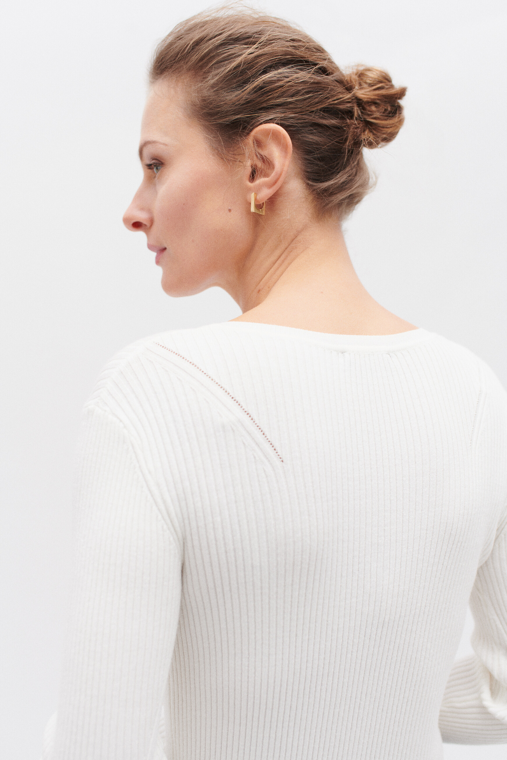 pull agatha ivoire femme