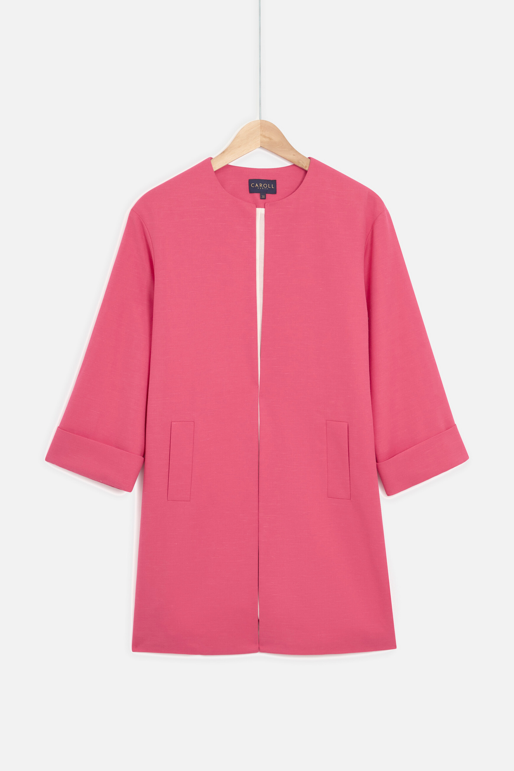 manteau delisia rose fushia femme manteau delisia rose fushia femme