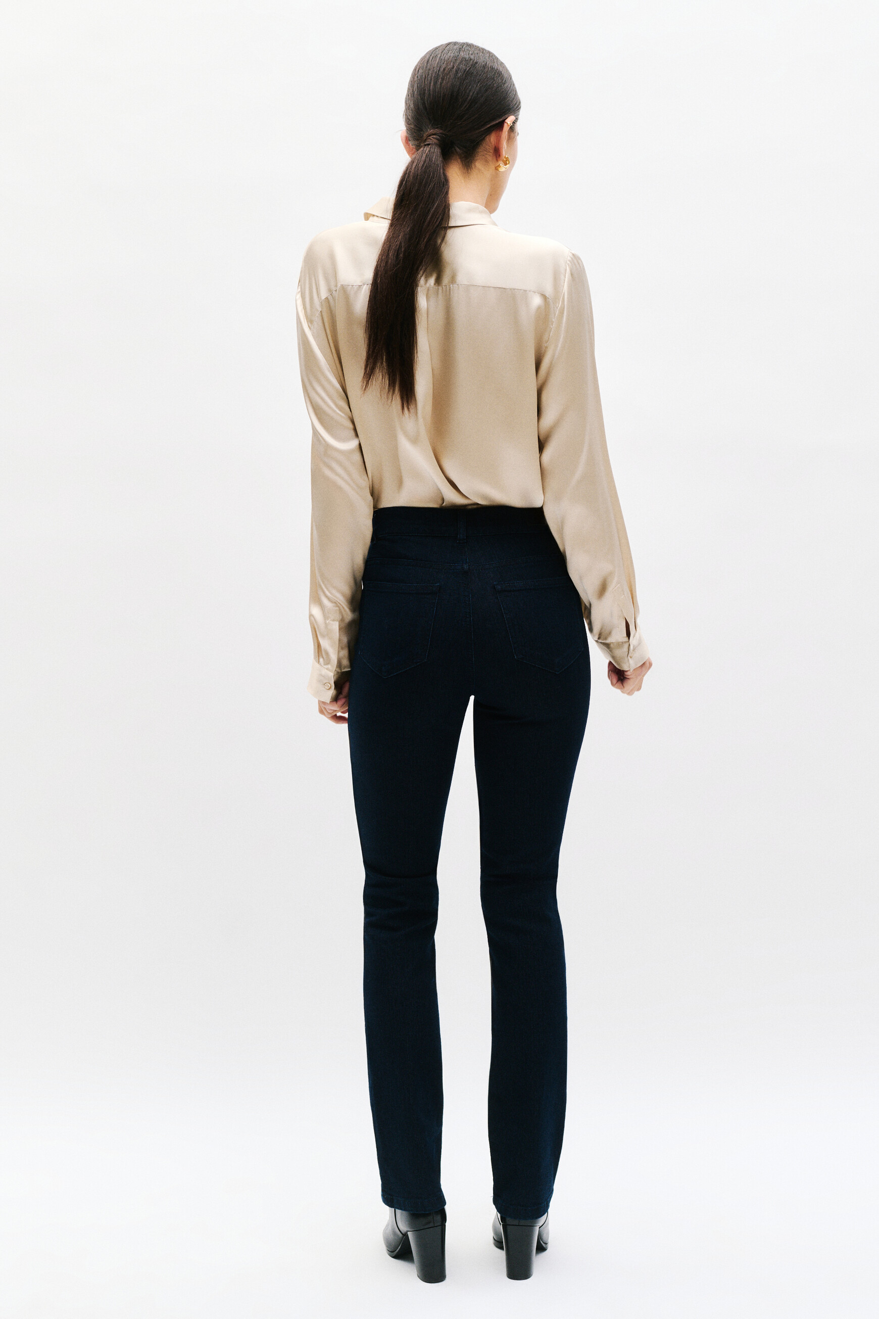 pantalon prayano denim double stone femme Pantalon prayano denim double stone femme