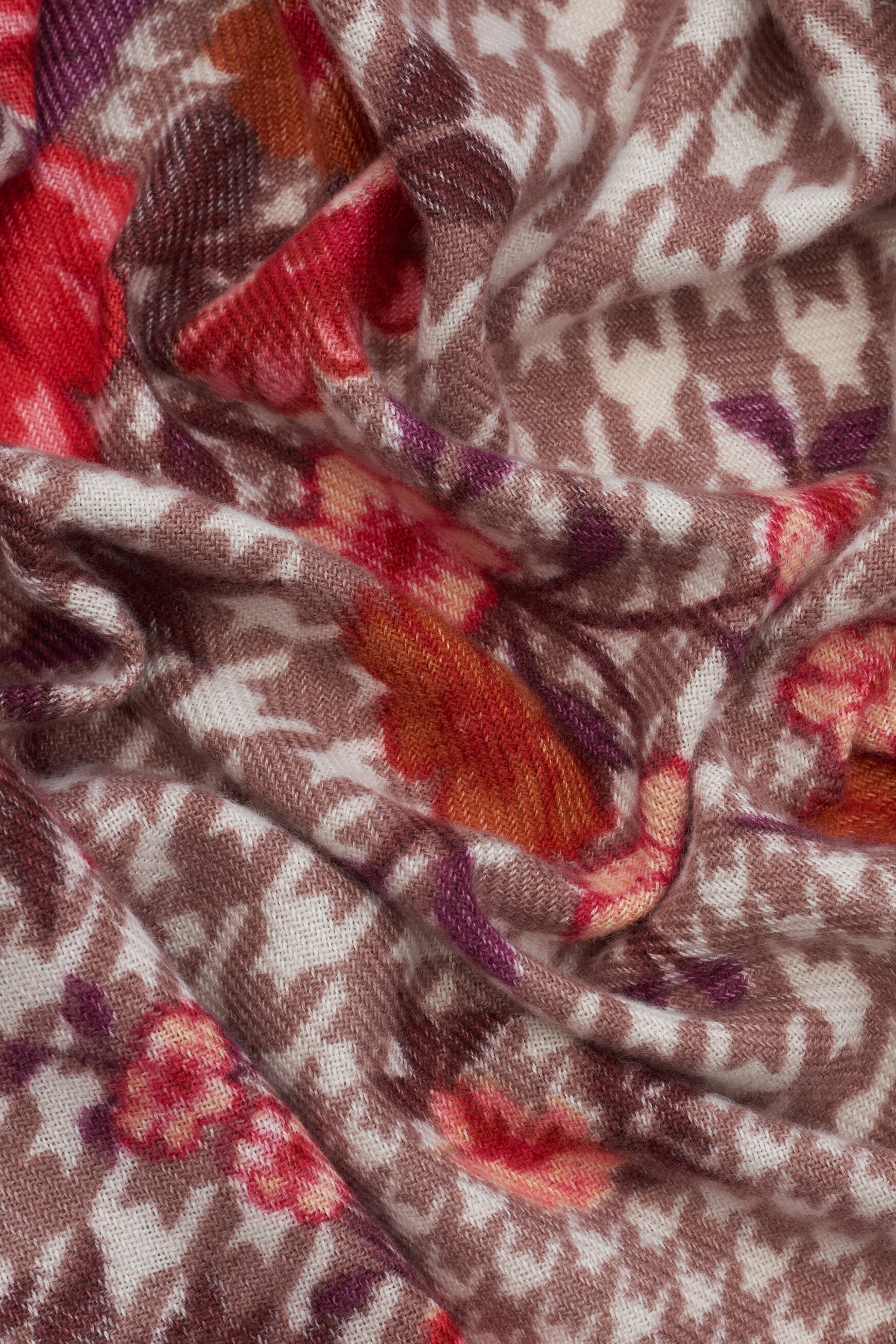 Scarf isseria light brown woman