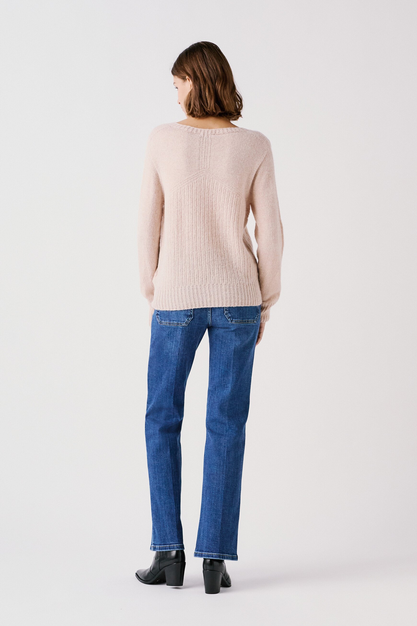 Pull Mphilo rose pastel femme