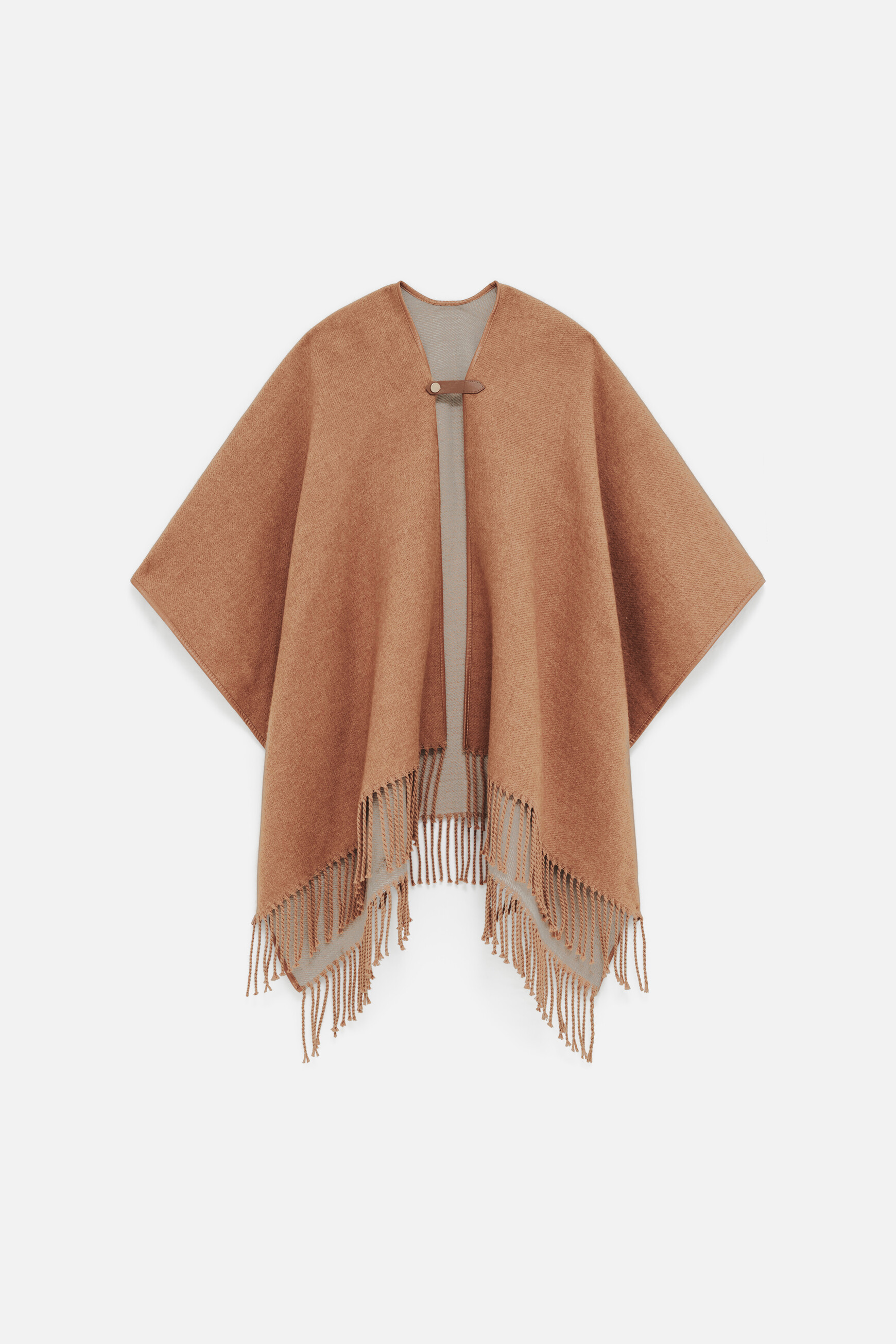 poncho heve camel femme Poncho heve camel femme