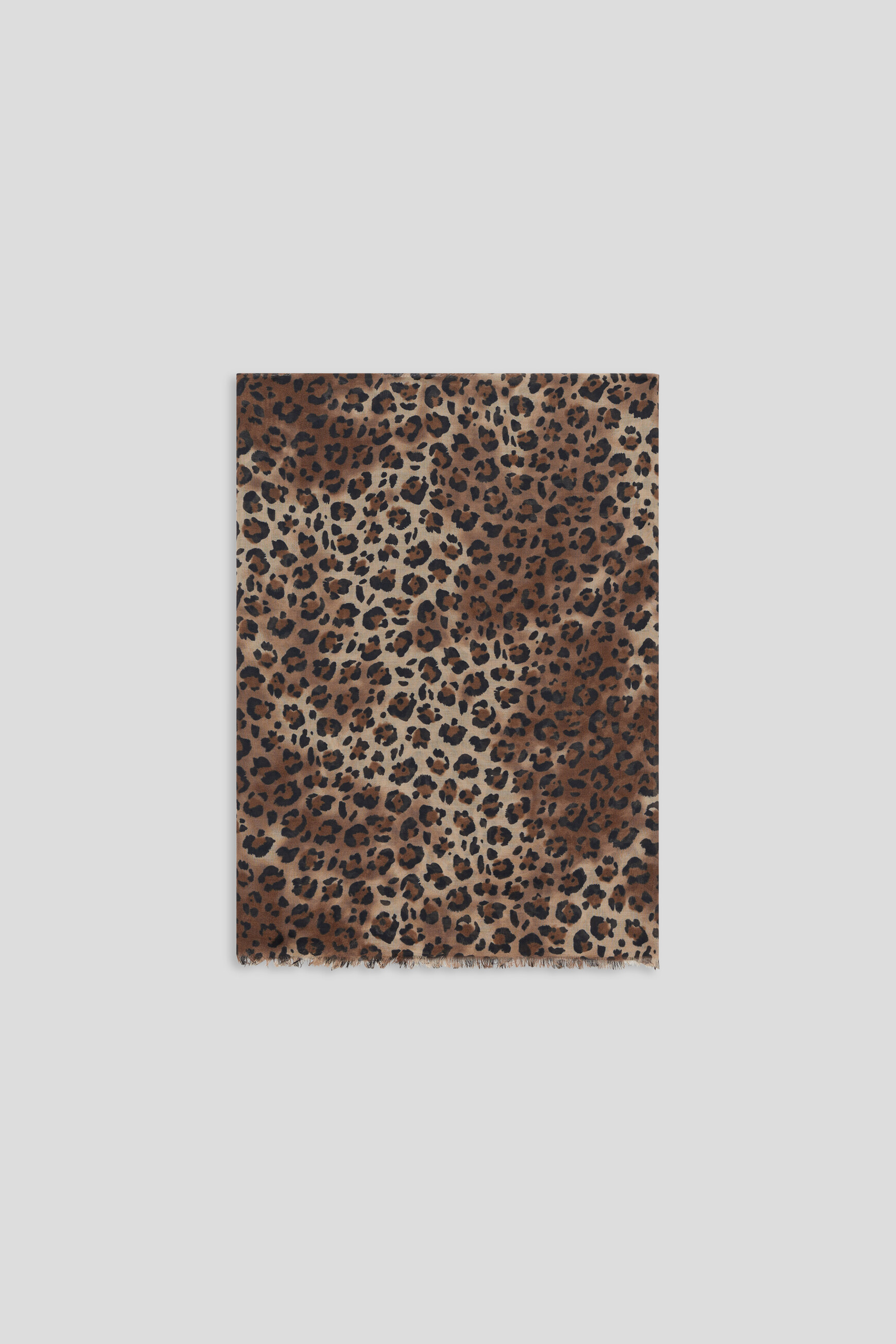 Foulard Leofaria marron femme