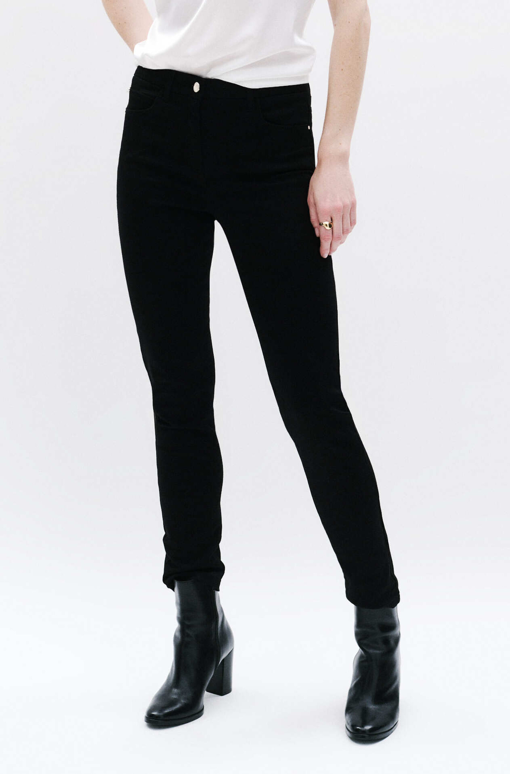 pantalon tony noir femme