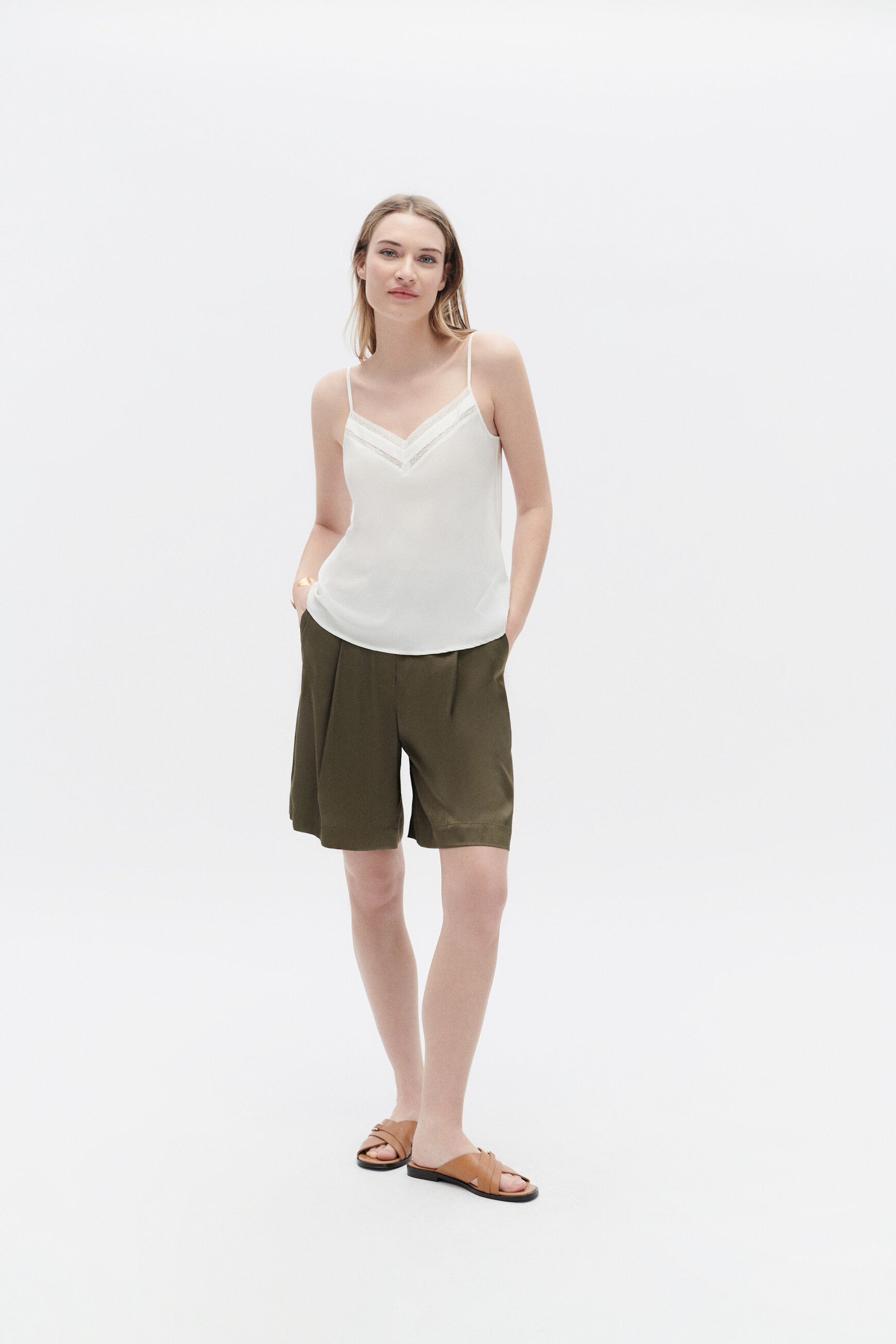 Chemise cmolly ivoire femme