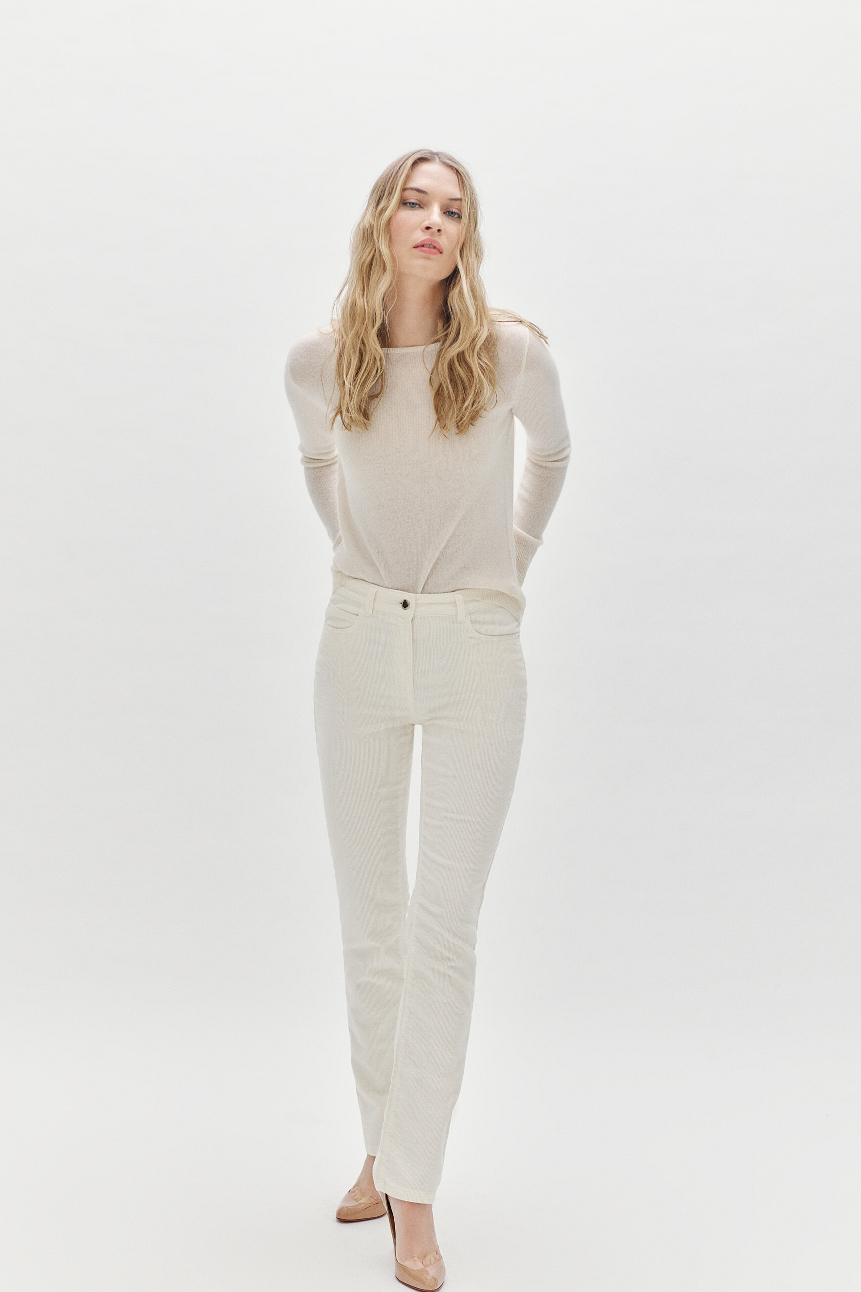 pantalon chicago velours ivoire femme pantalon chicago velours ivoire femme