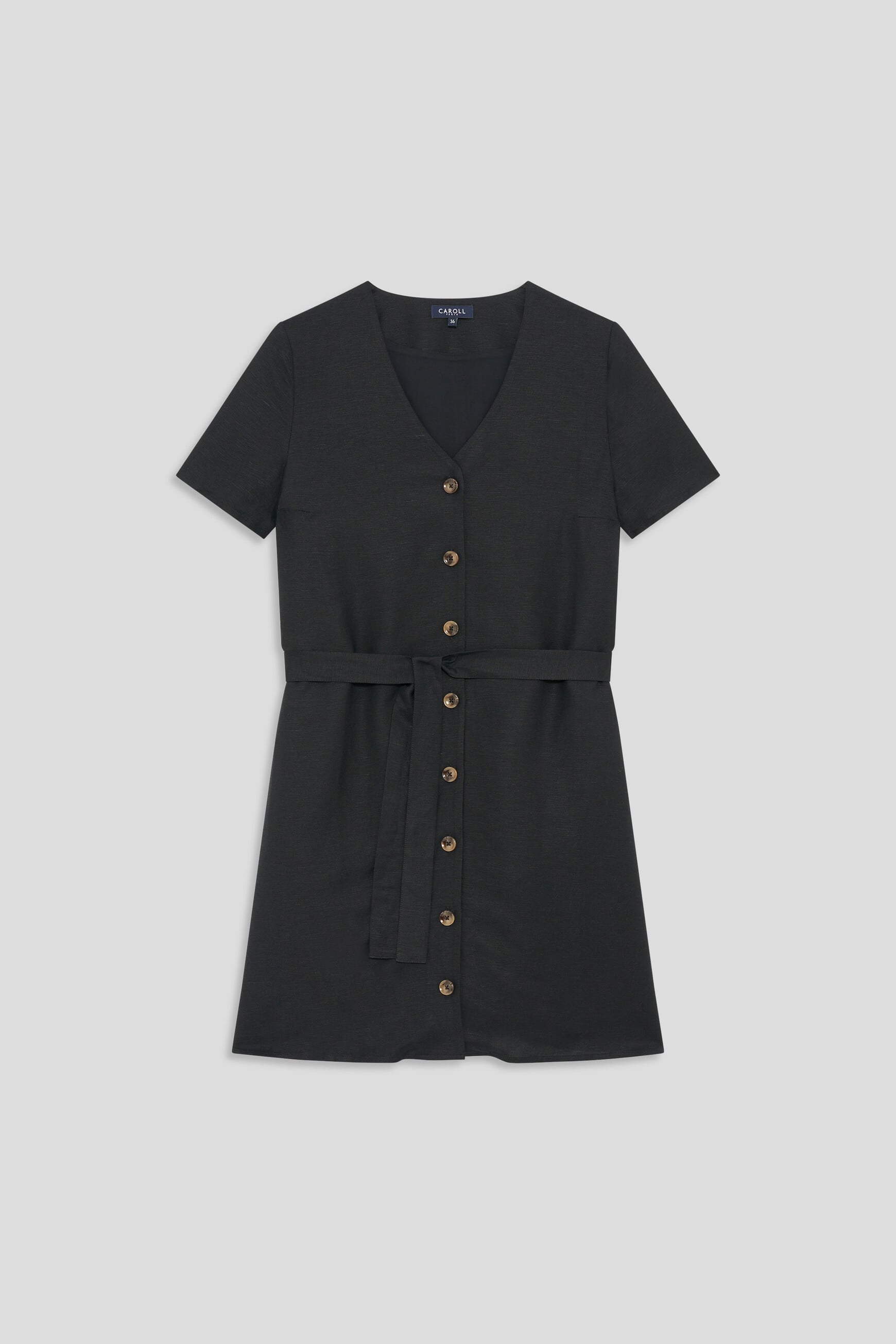 Vestido Rima negro mujer