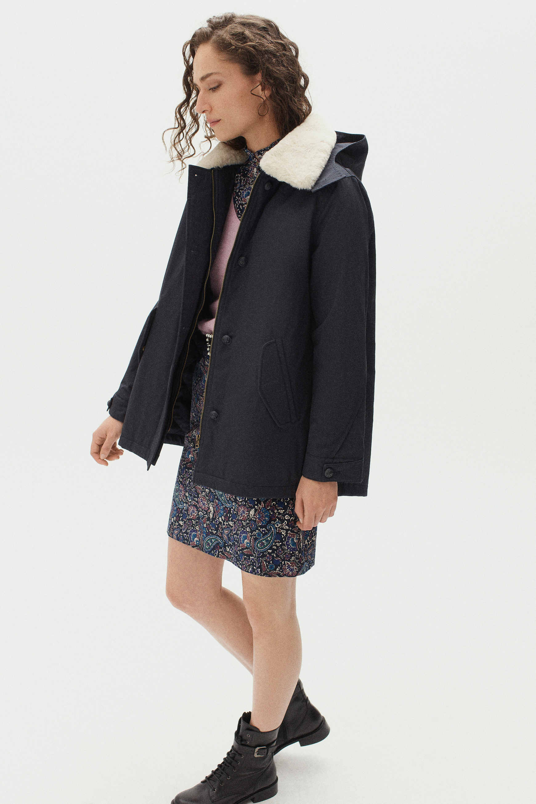 parka ernest bleu marine femme parka ernest bleu marine femme