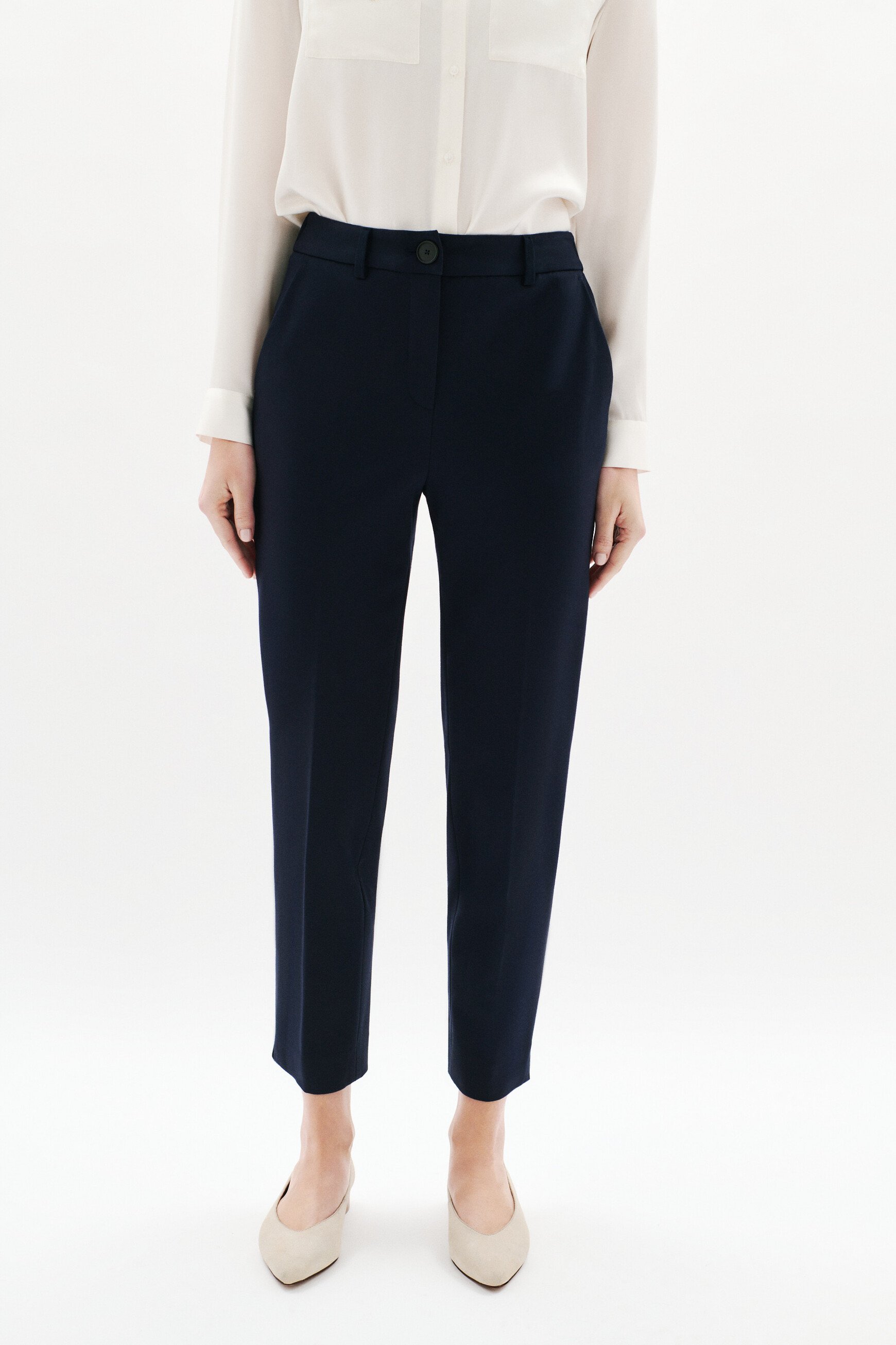 Pants psidik navy blue woman
