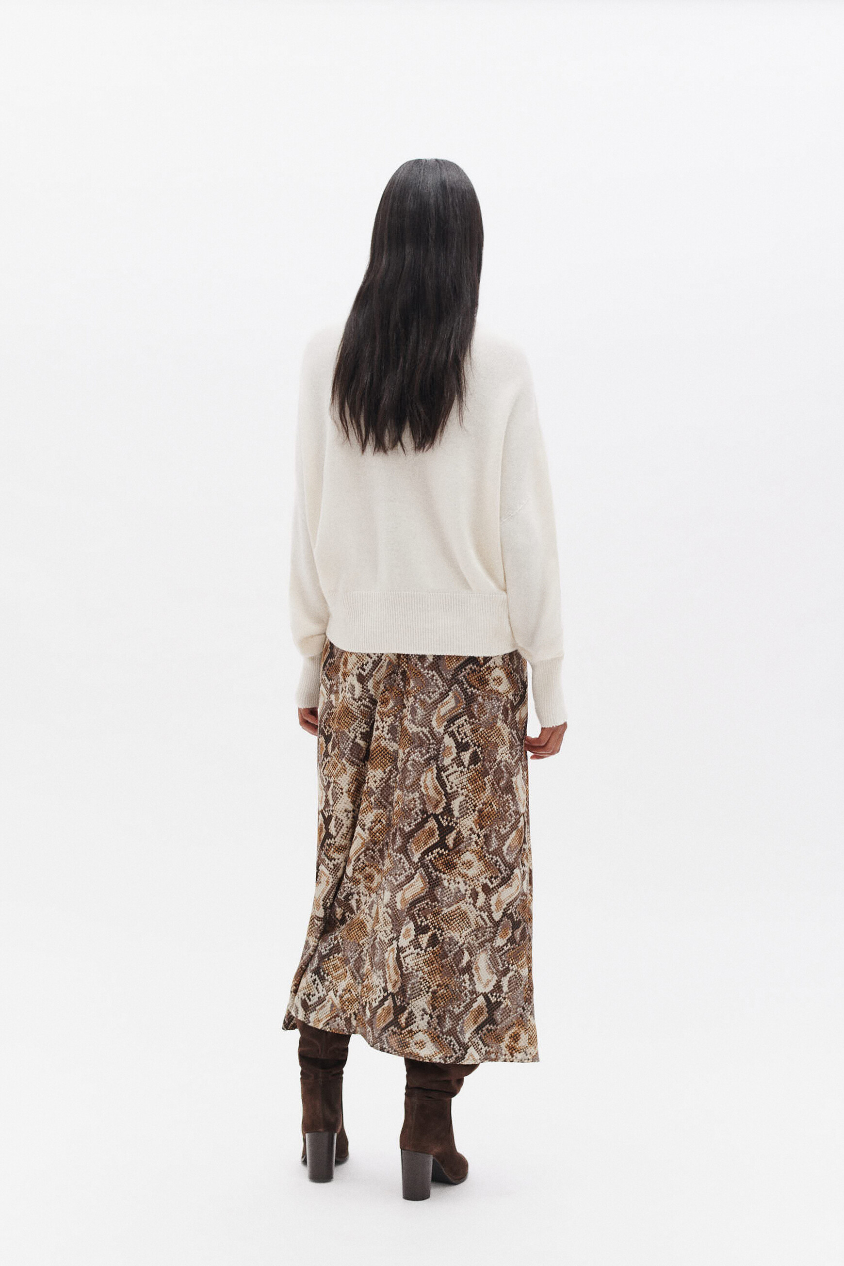 Pull muray ivoire femme