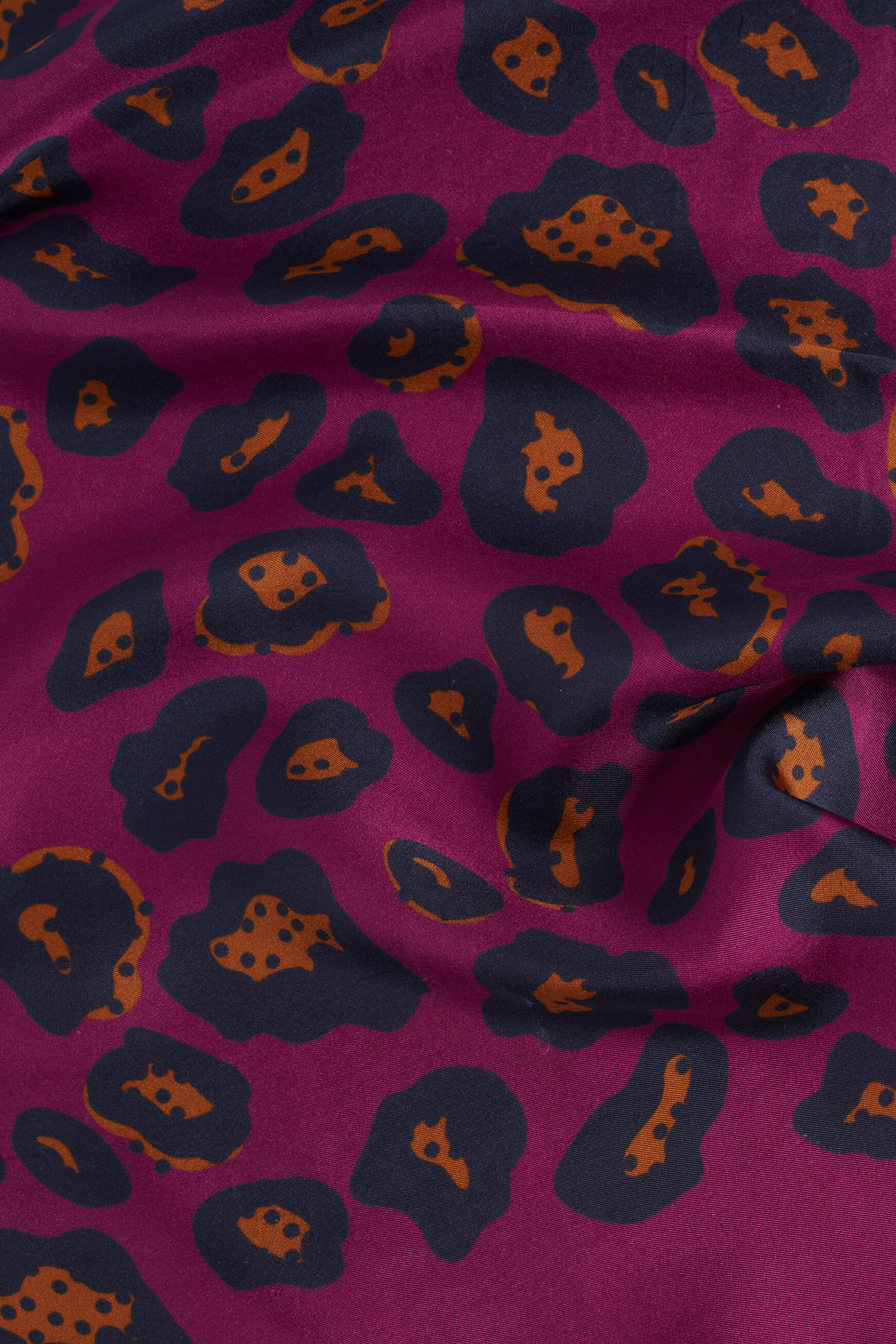 foulard helena 100 soie prune femme foulard helena 100% soie prune femme
