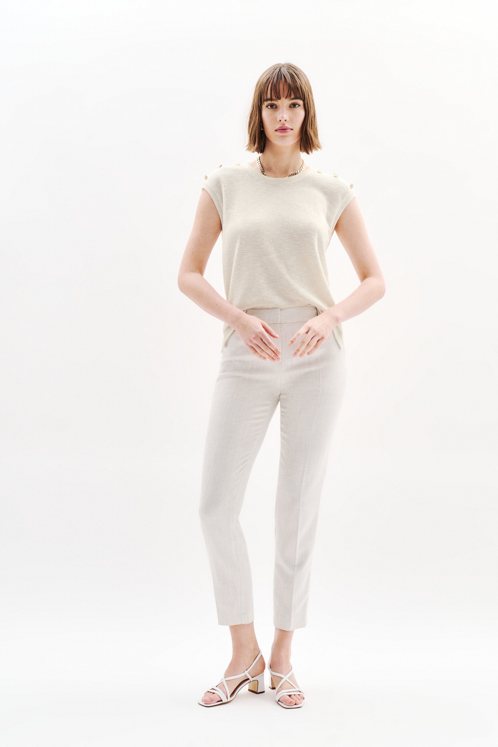 t shirt tanna ecru femme T-shirt Tanna ecru femme