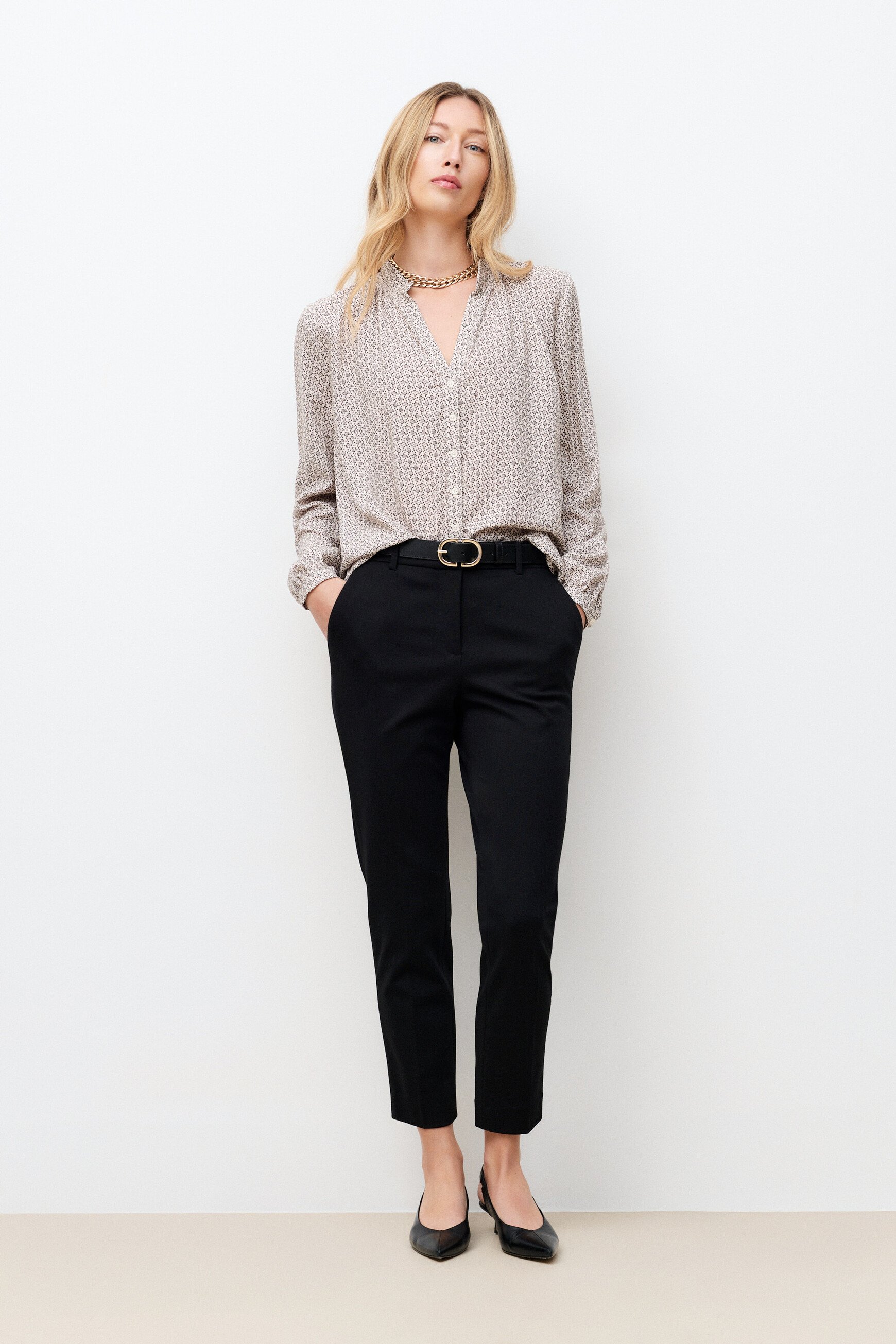 Chemise Catherine ivoire femme