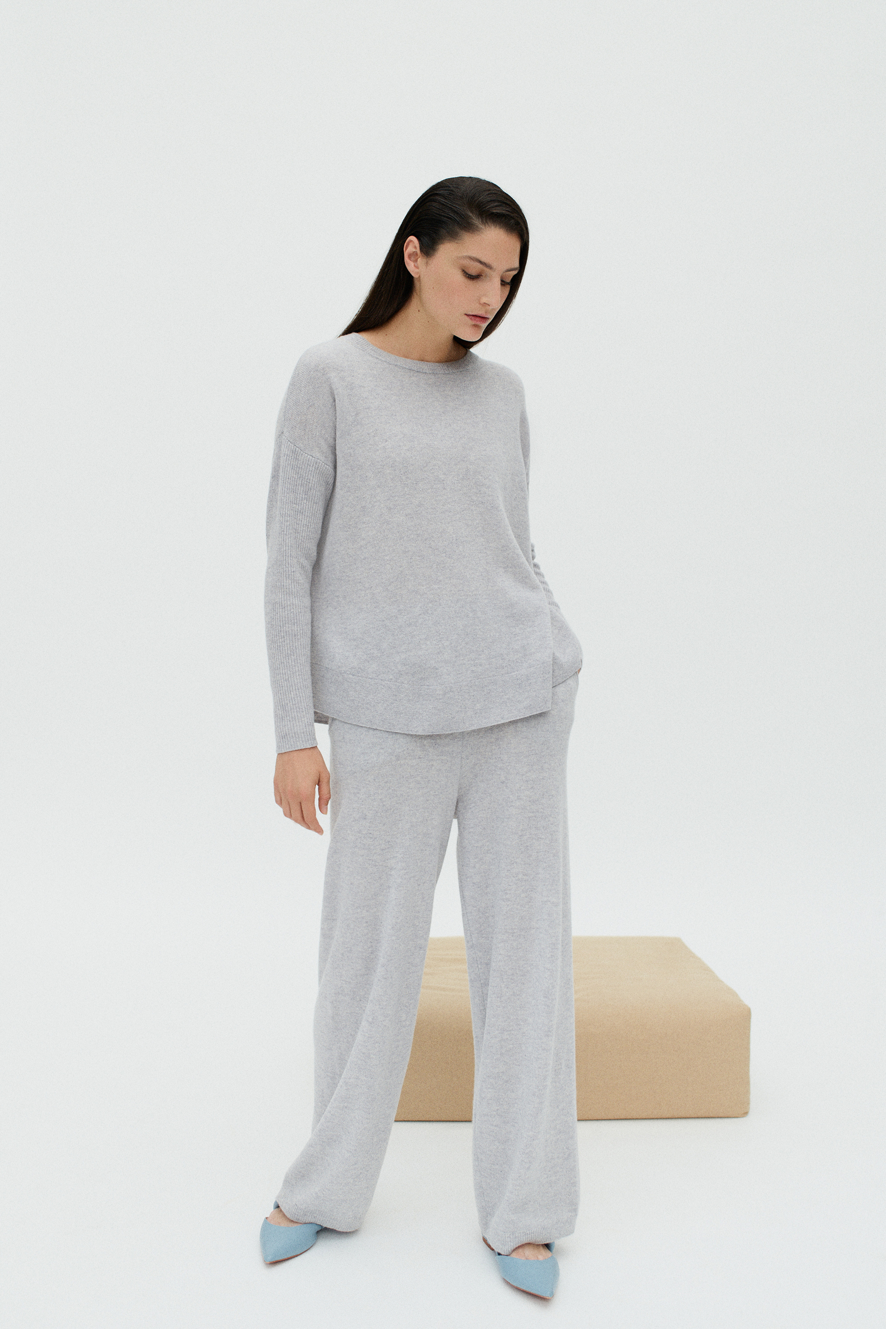 pull gabriela gris clair femme pull gabriela gris clair femme