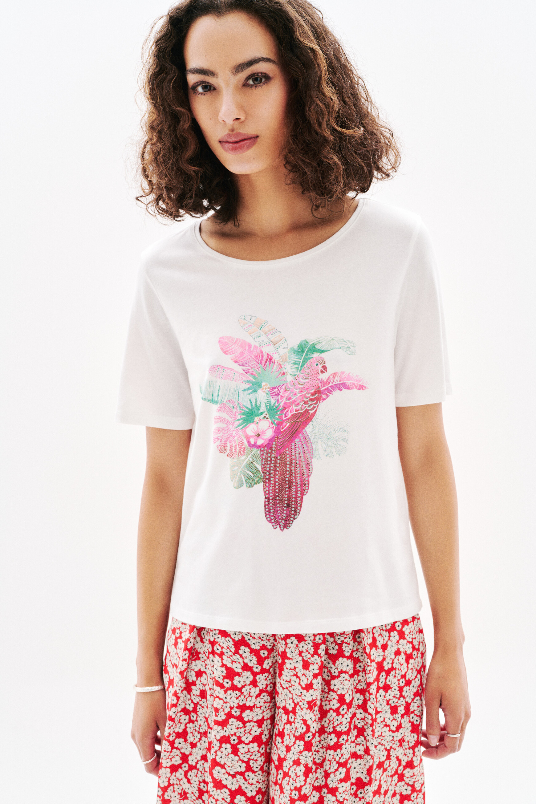 tperruche t shirt groen vrouw Tperruche T-shirt groen vrouw