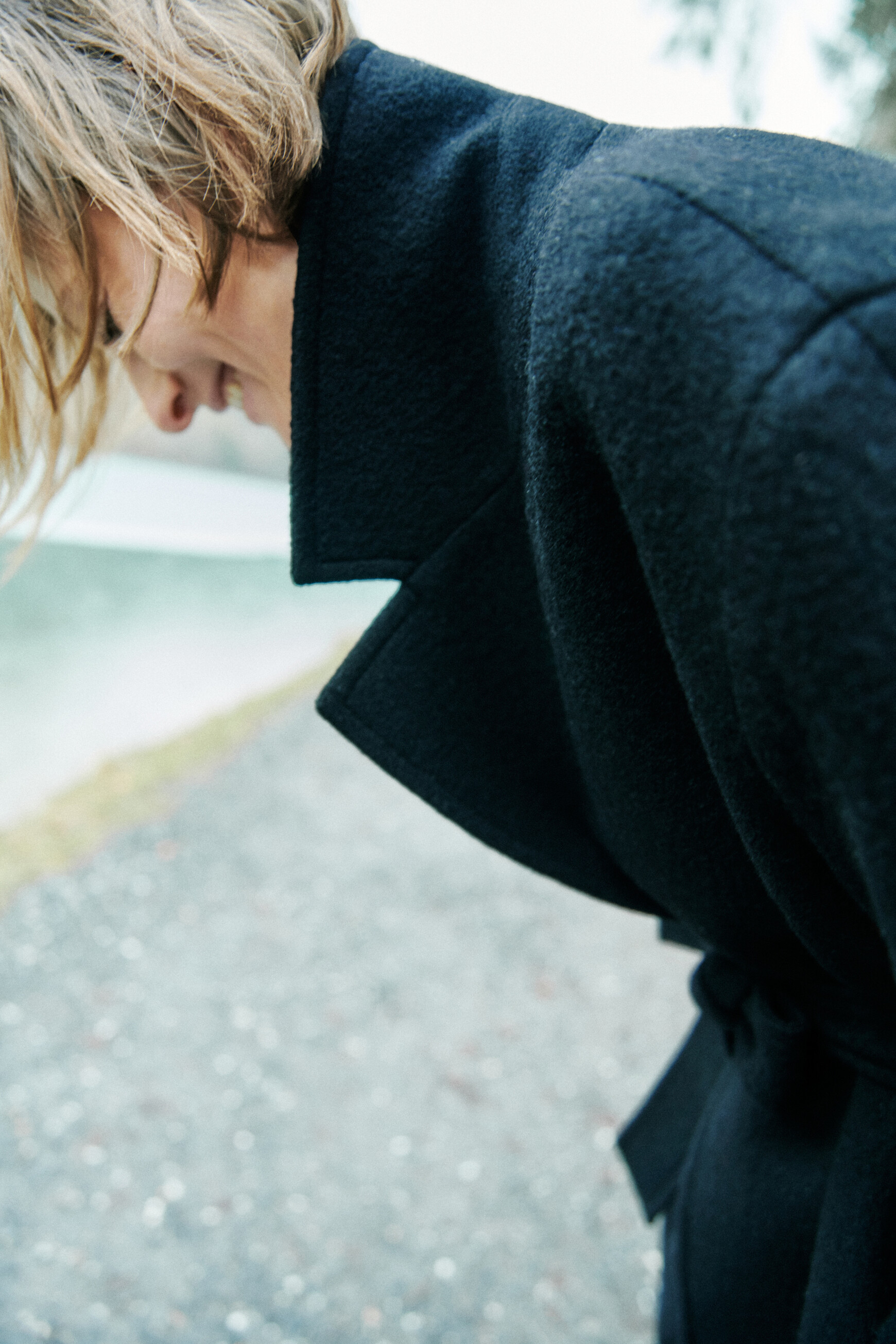 manteau grant noir femme Manteau grant noir femme