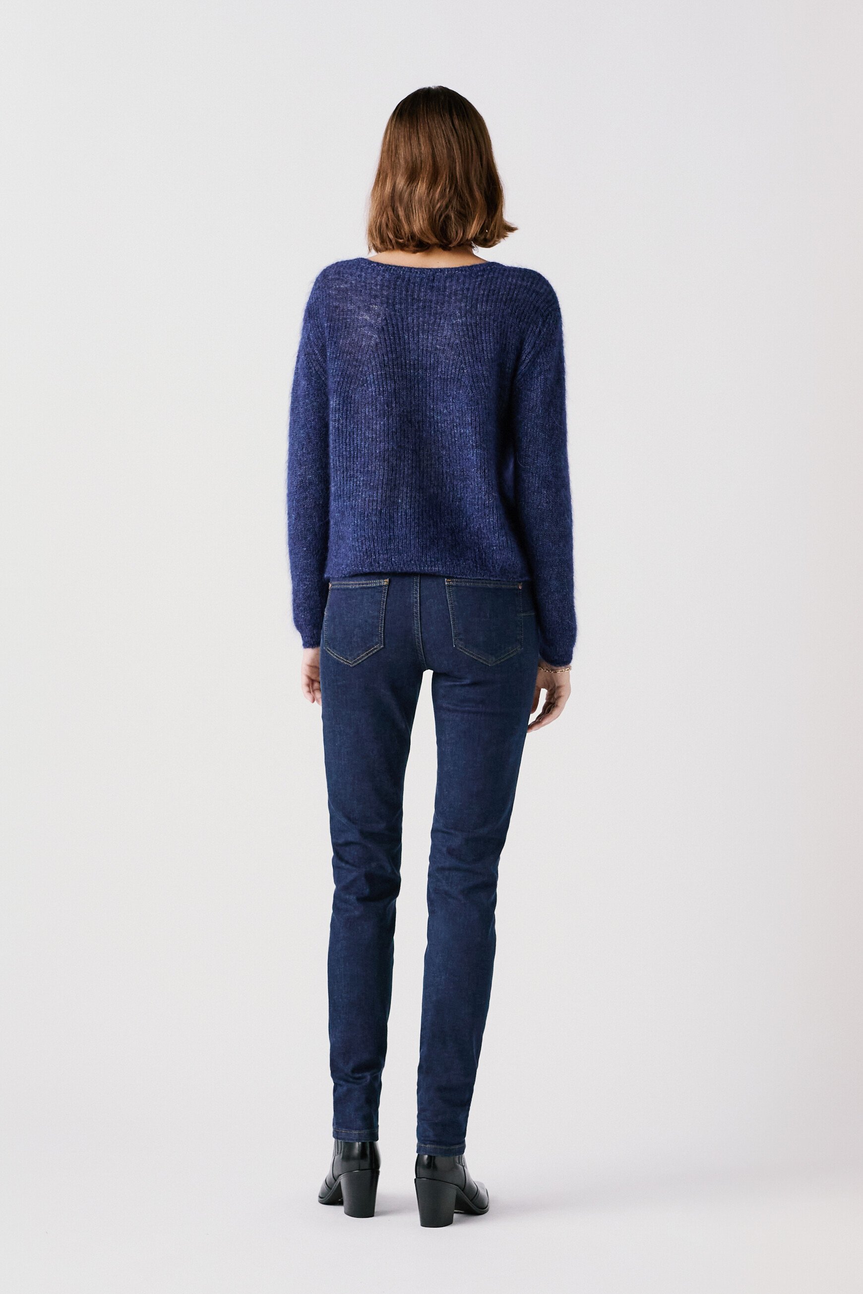 Mlennon gilet navy blue woman