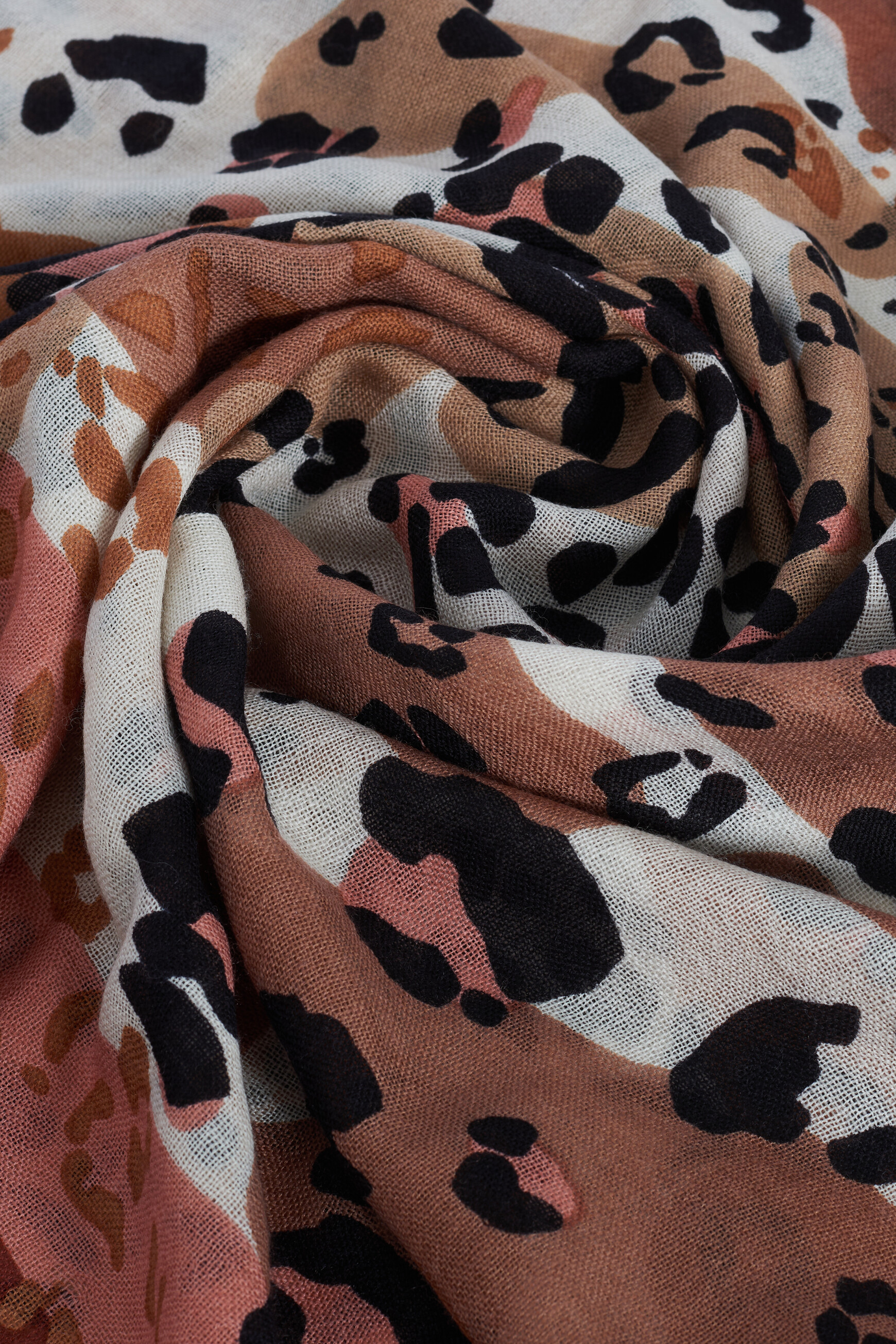 Leor scarf 100% wool taupe woman