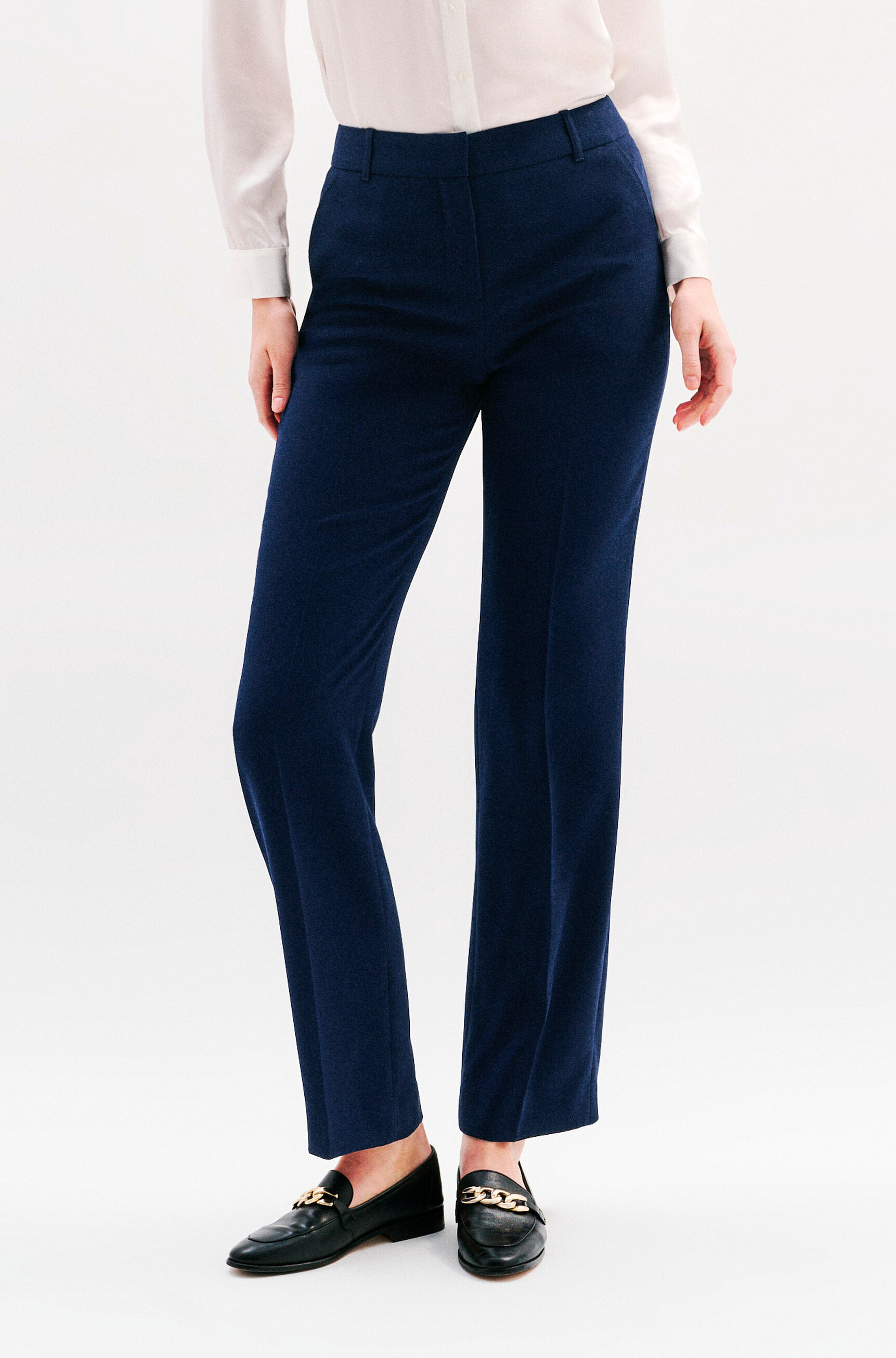 pantalon pclement3 bleu marine femme Pantalon Pclement3 bleu marine femme