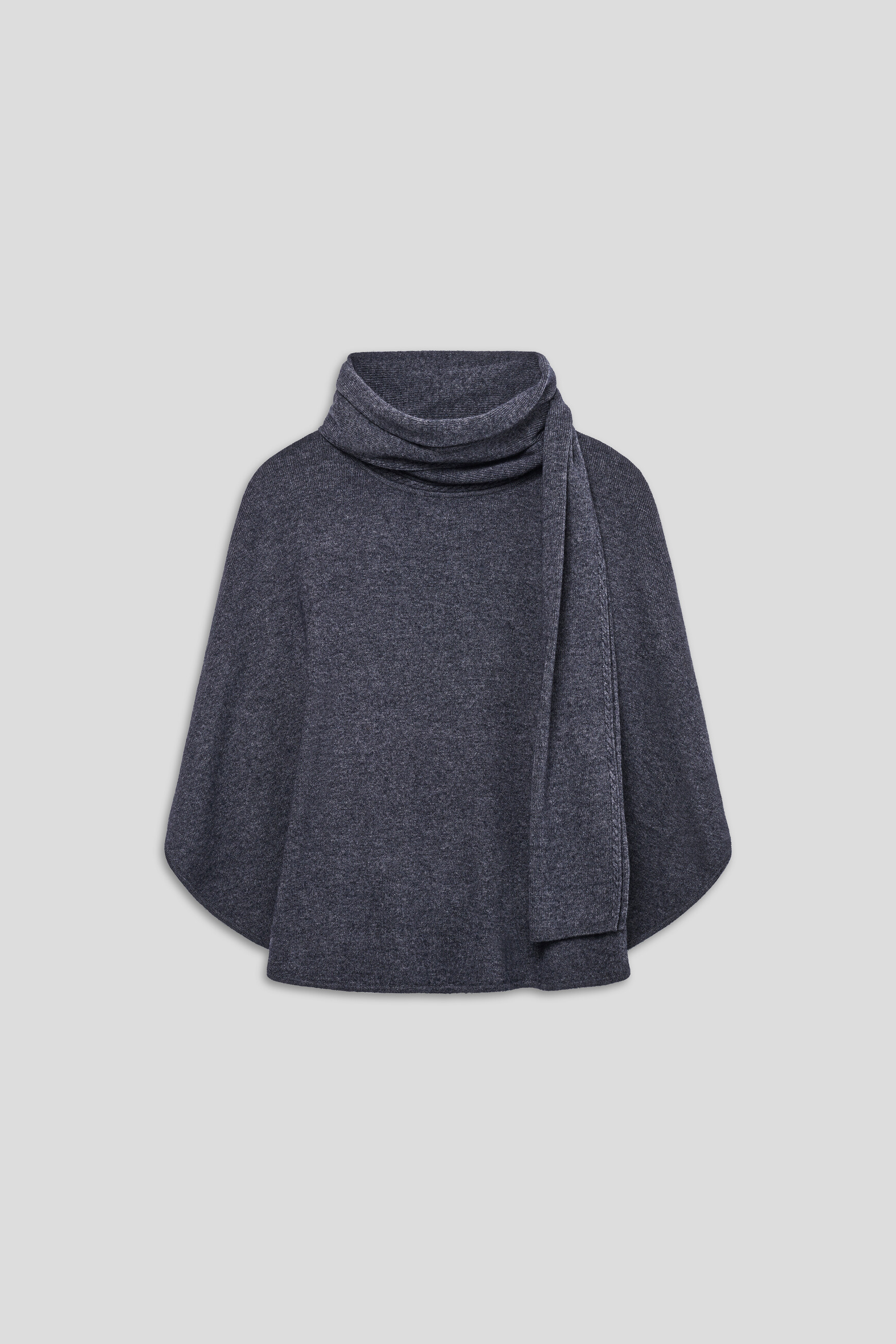 Hicharpa poncho grey woman