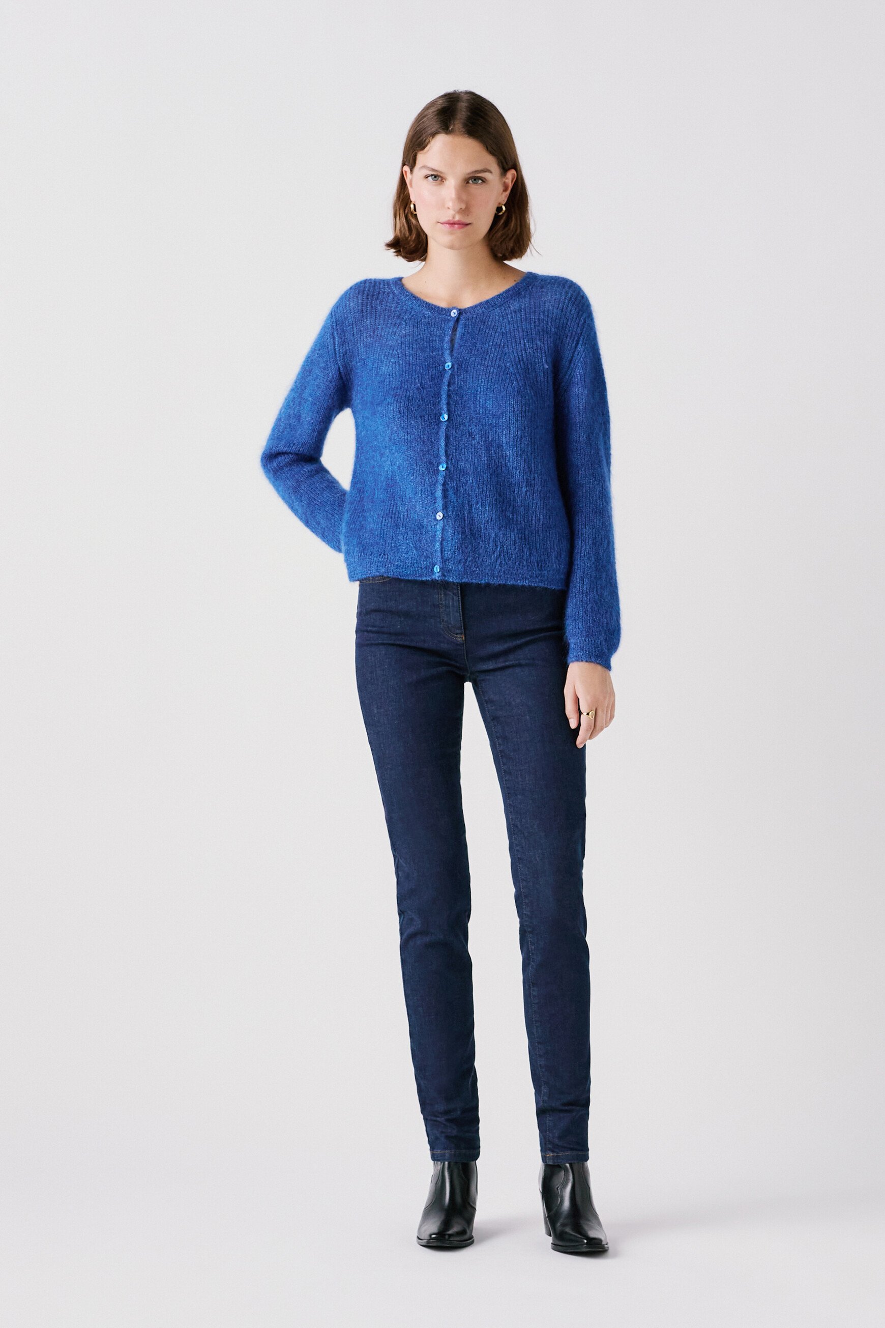 Mlennon gilet royal blue woman