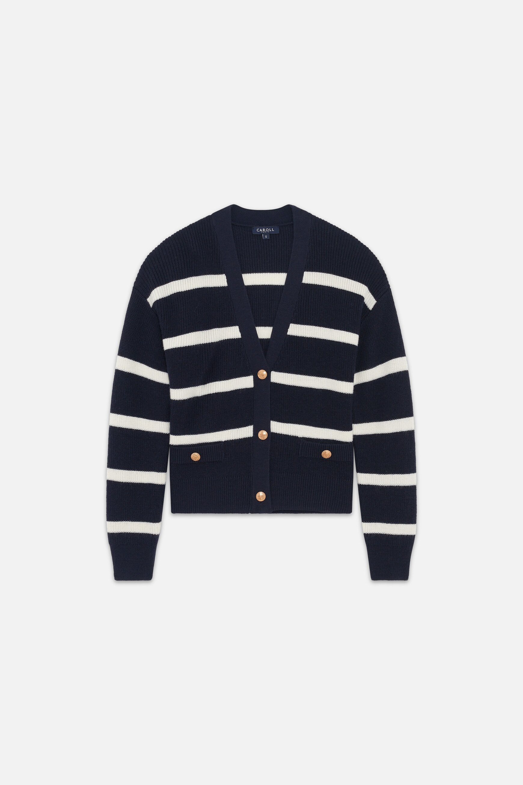 Gilet Mahe bleu marine femme