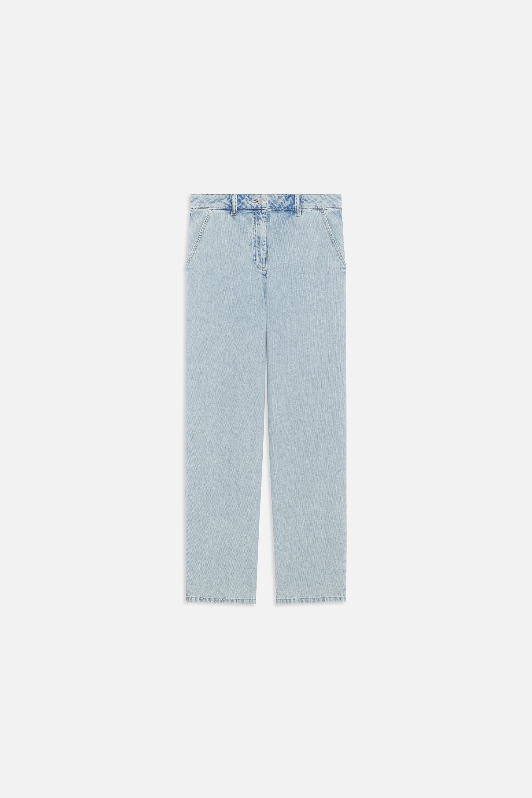 Pantalon Polairodenim denim baby bleu femme