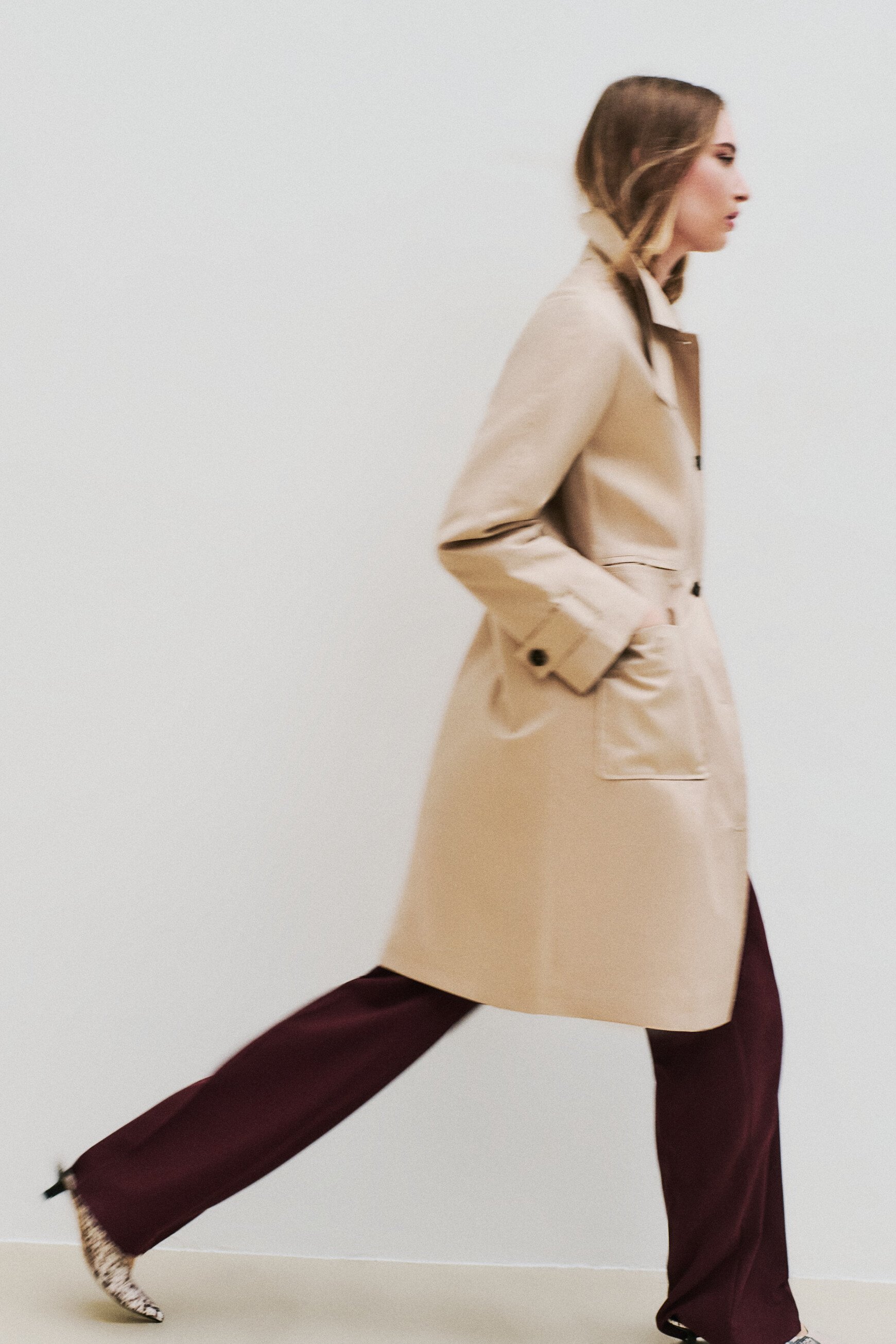 Manteau Giannada sable femme