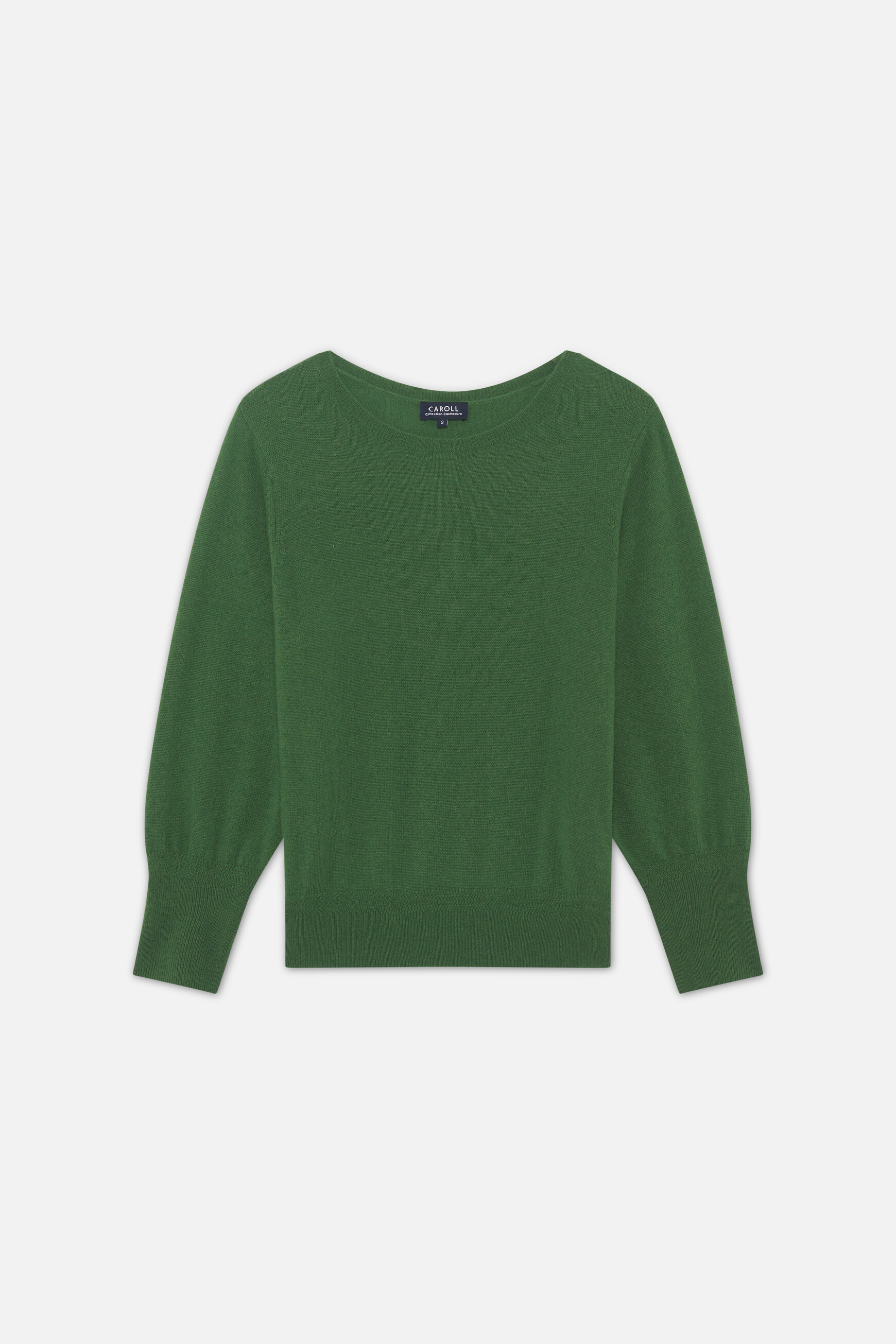 Pull mchelsea 100 % cachemire vert femme