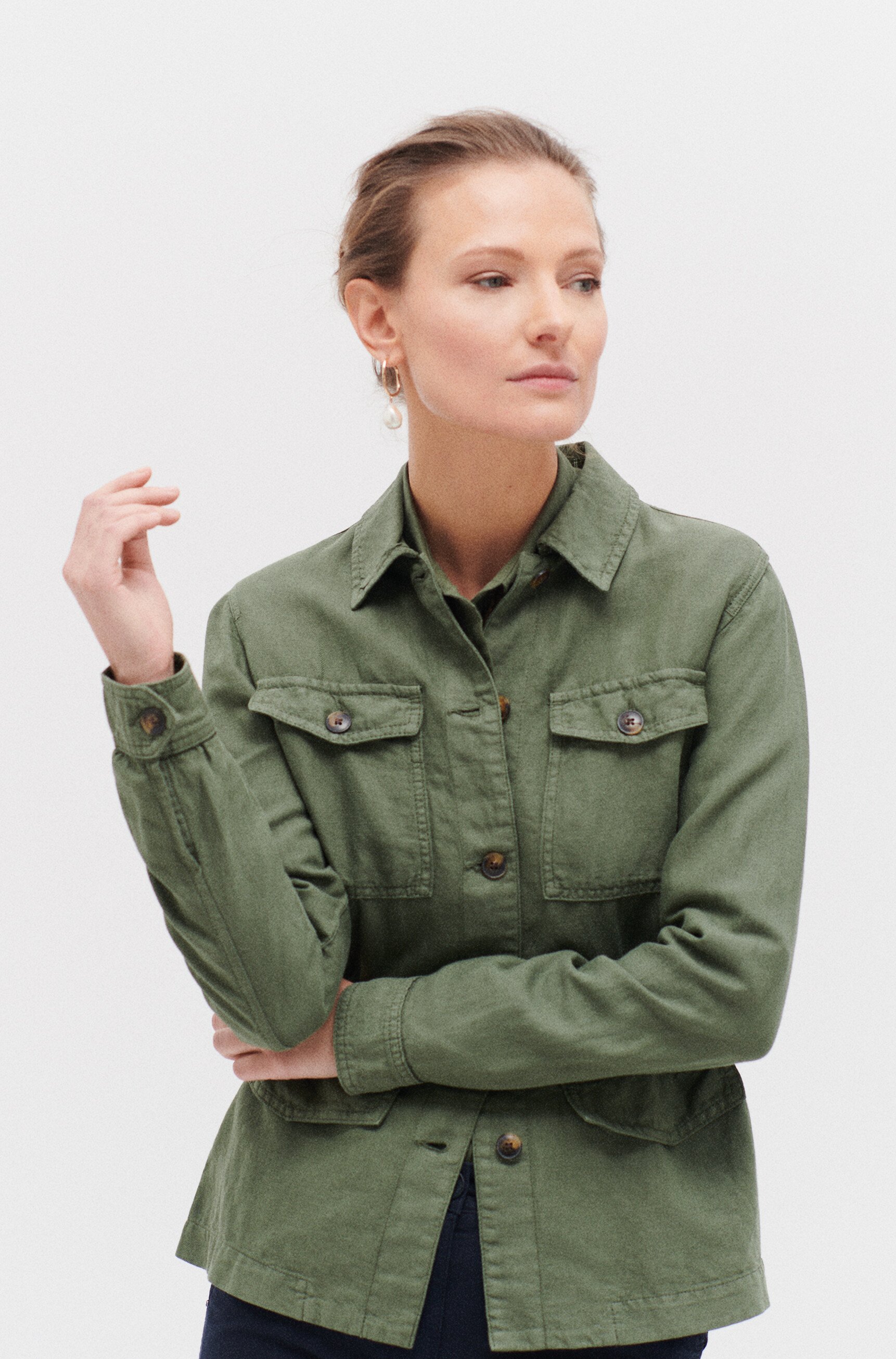 veste grace vert kaki femme veste grace vert kaki femme
