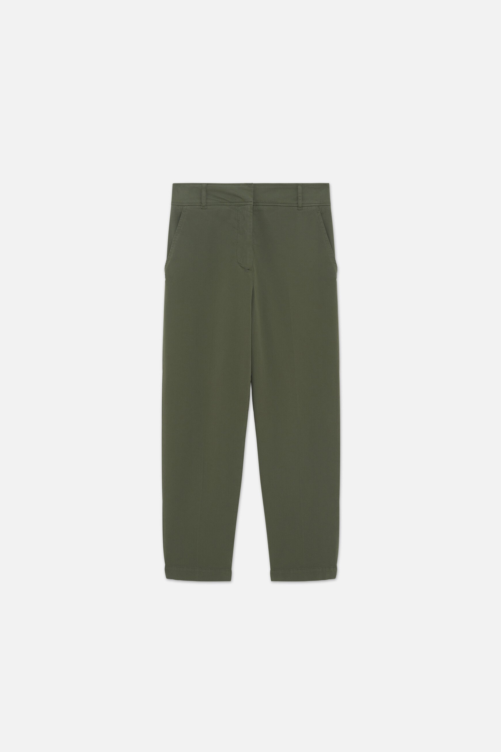 pantalon pedalo vert kaki femme Pantalon Pedalo vert kaki femme