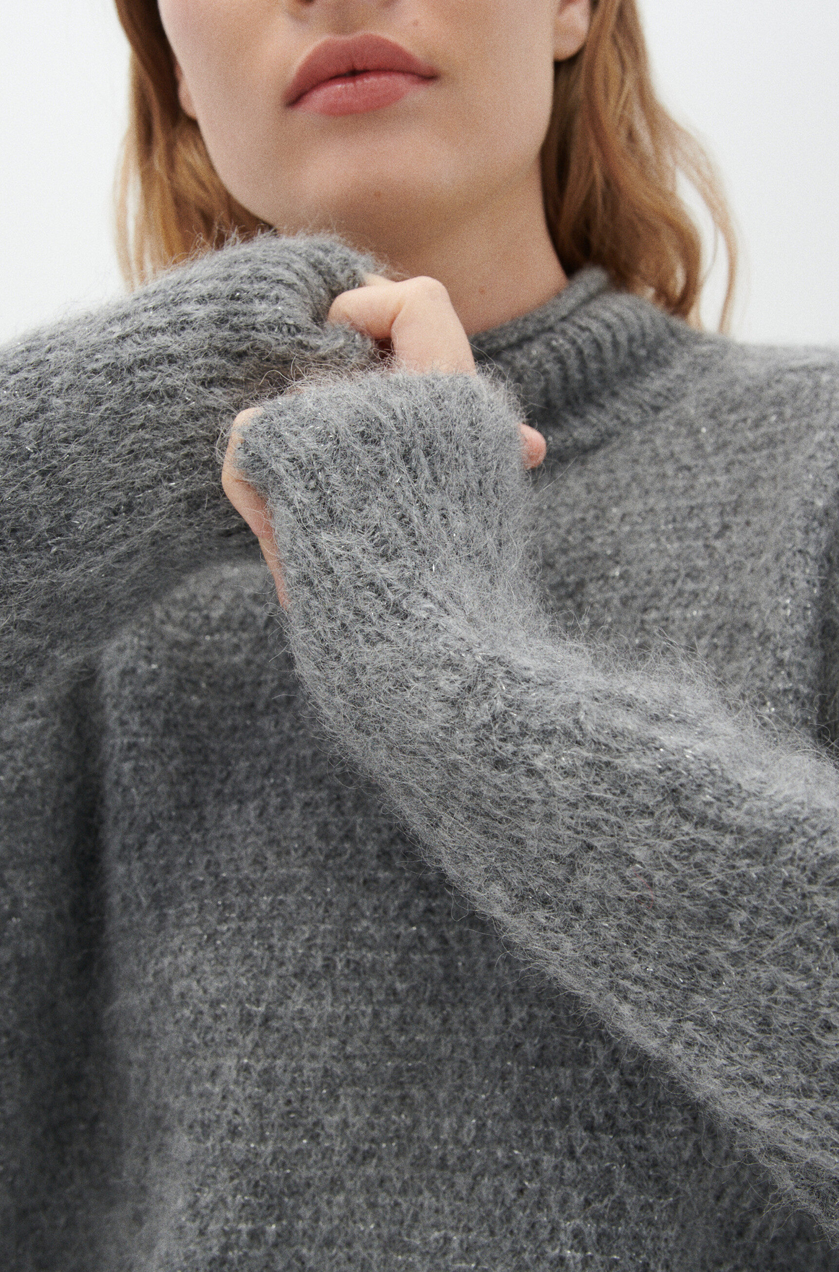 Pull gris foncé sales