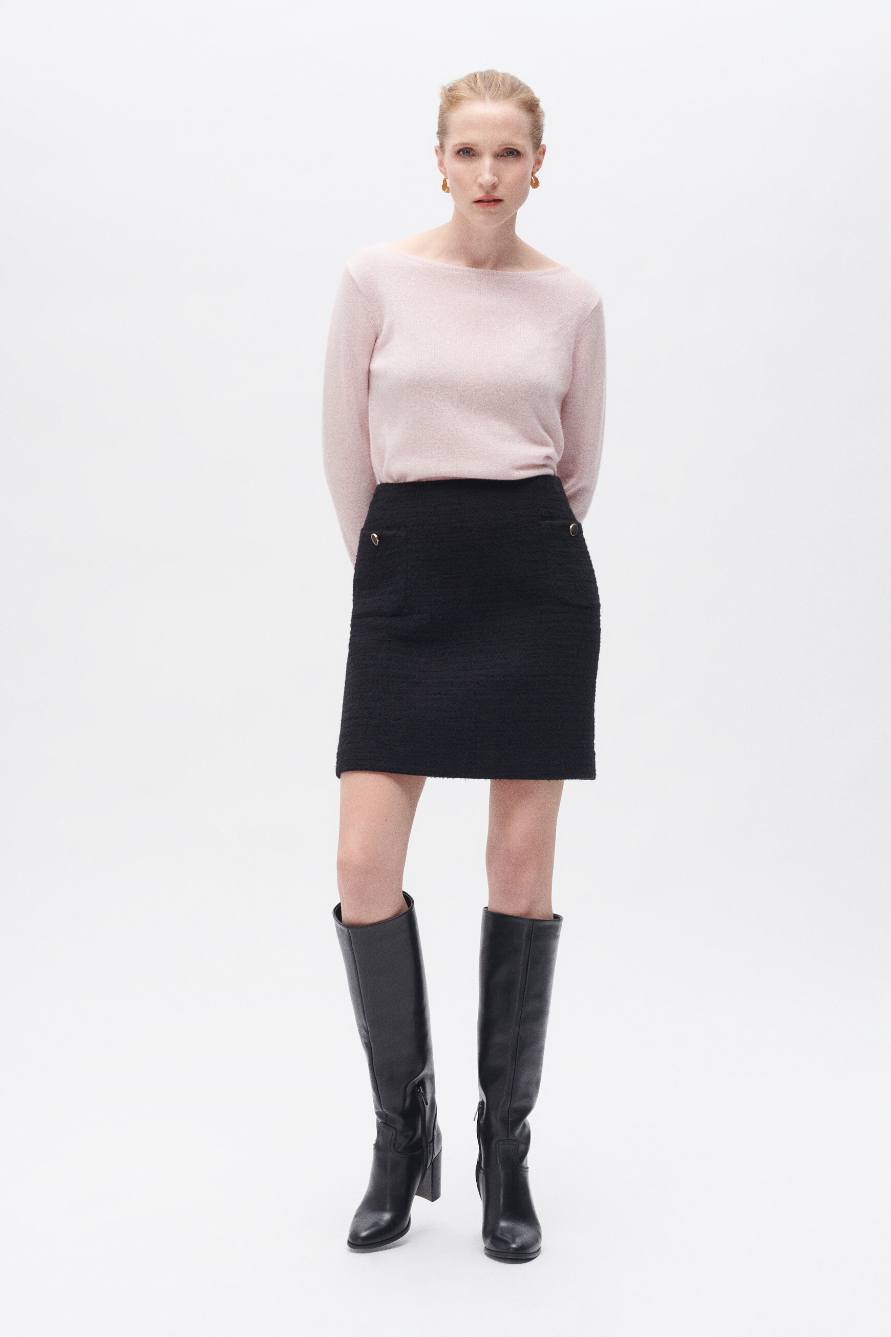 jupe jerina noir femme Jupe jerina noir femme