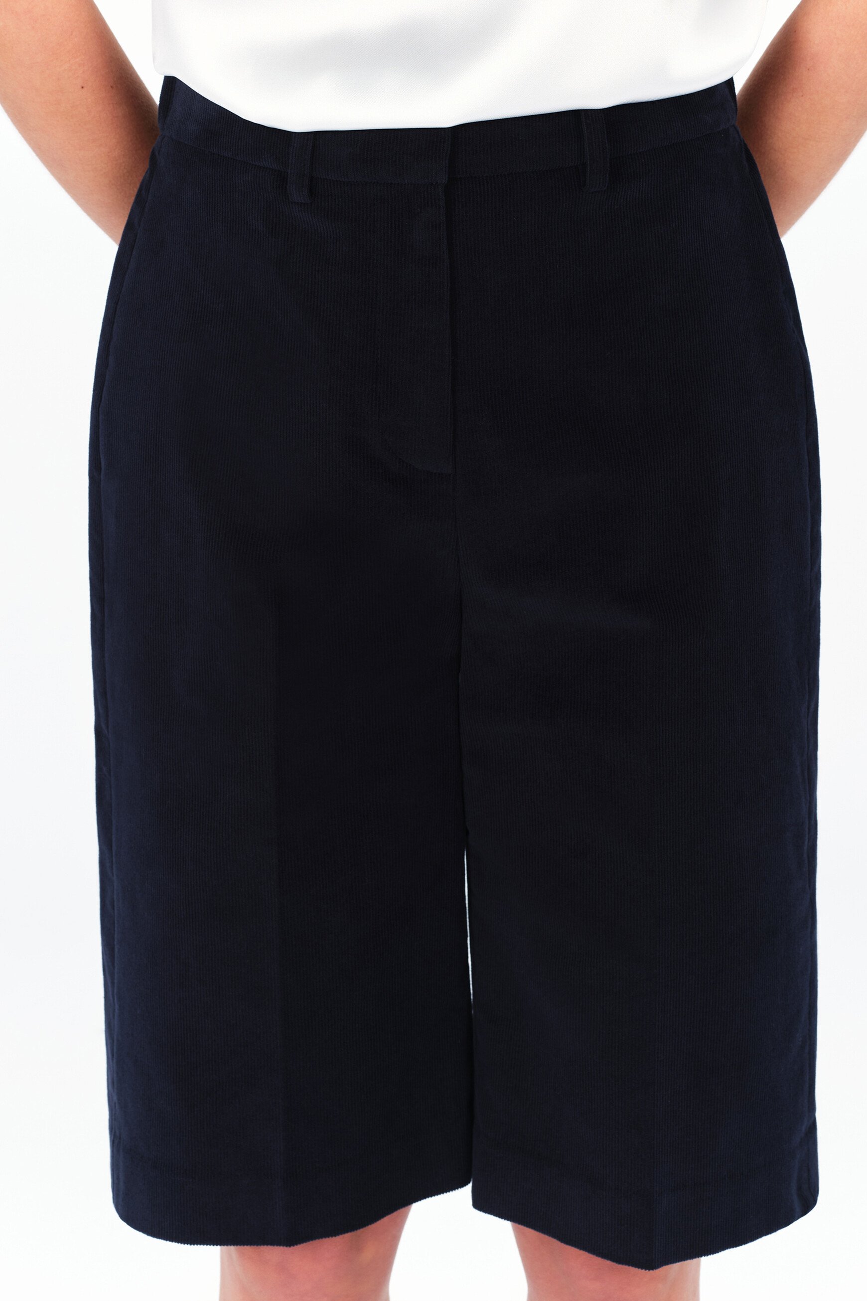 Bermuda pbermu bleu marine femme Caroll