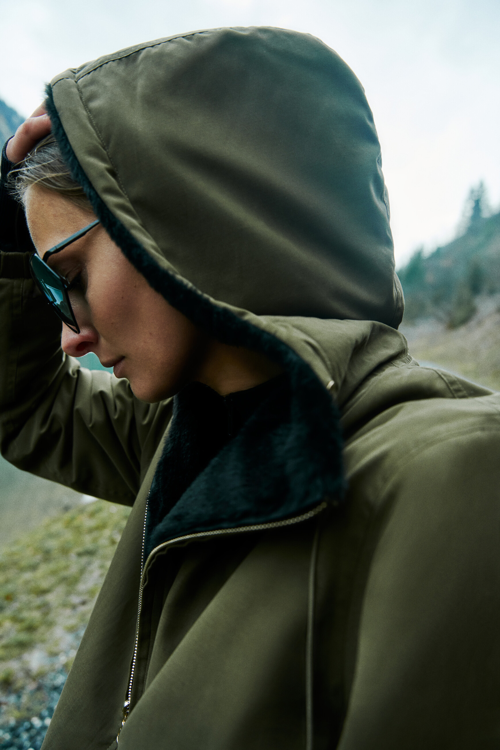 manteau gbeluga vert clair femme Manteau gbeluga vert clair femme