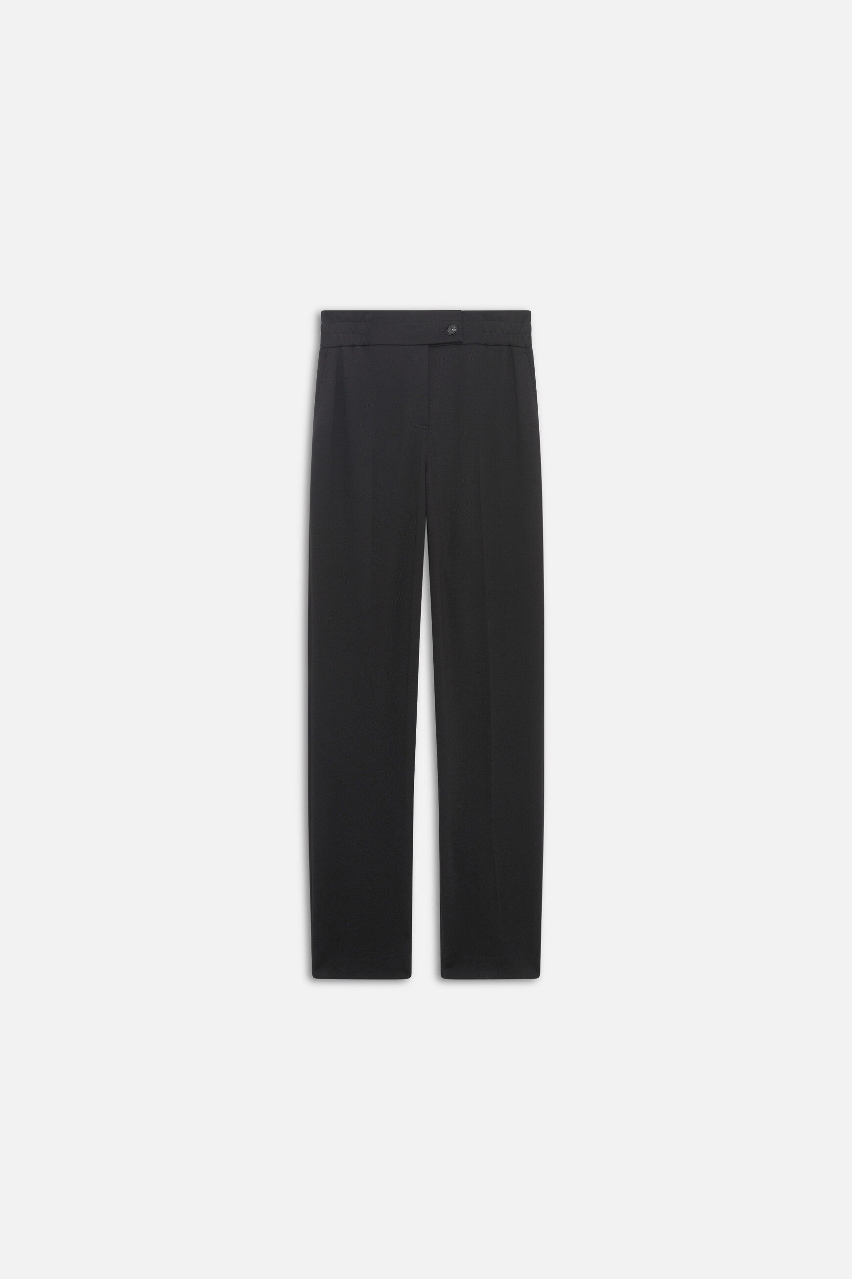 Pantalon prestige noir femme
