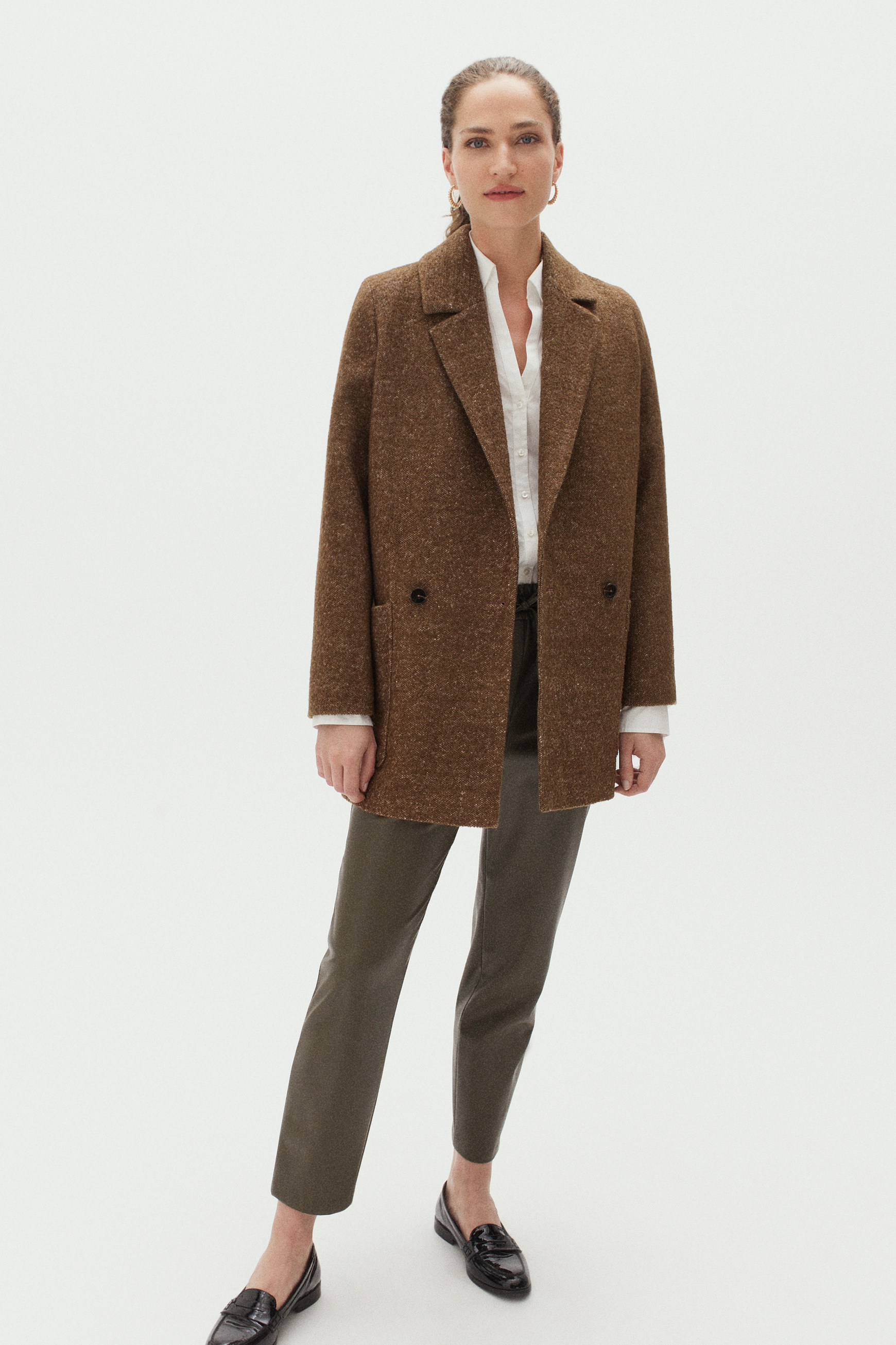 manteau jeremie vert kaki femme manteau jeremie vert kaki femme