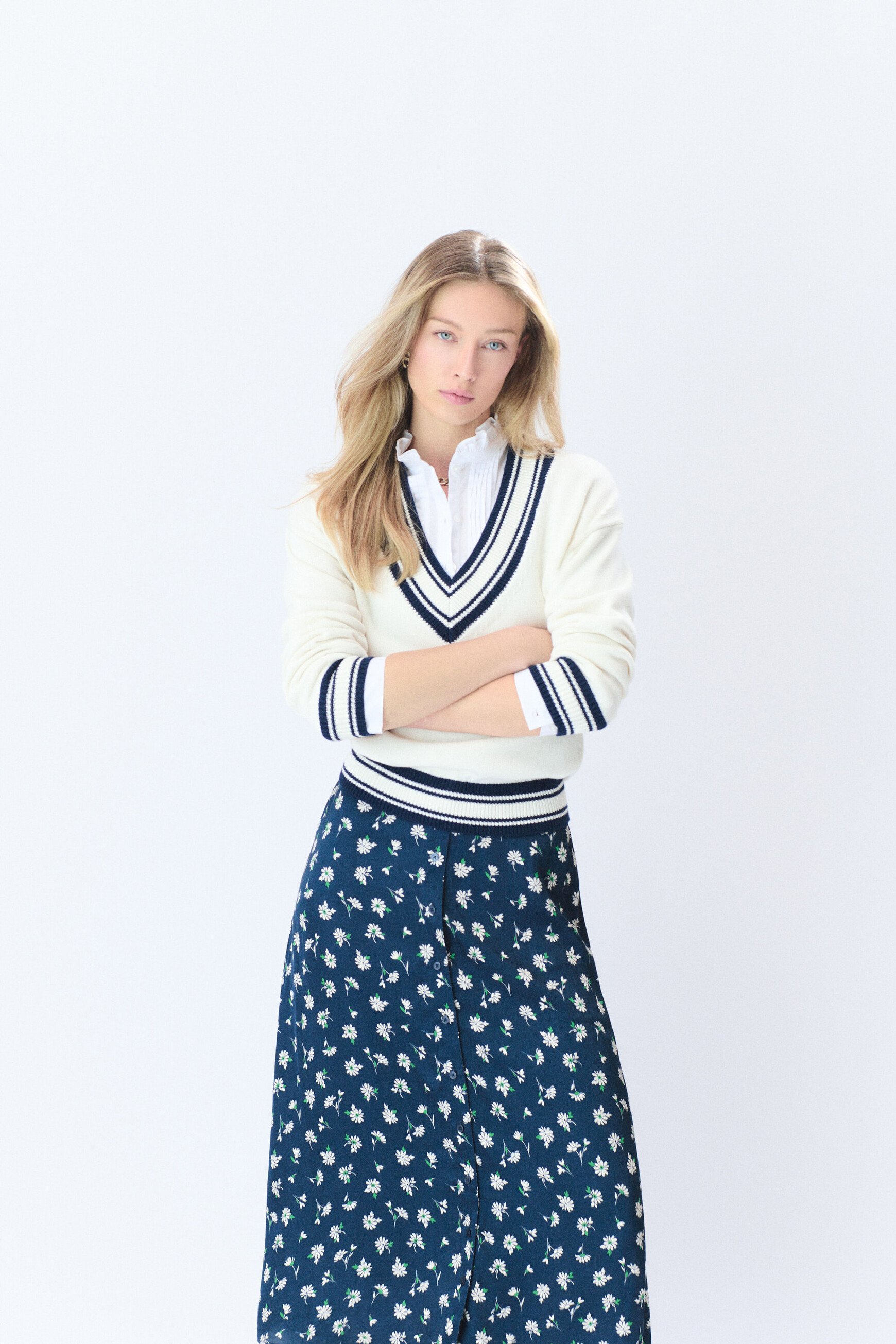 Sweater Mscott ecru woman