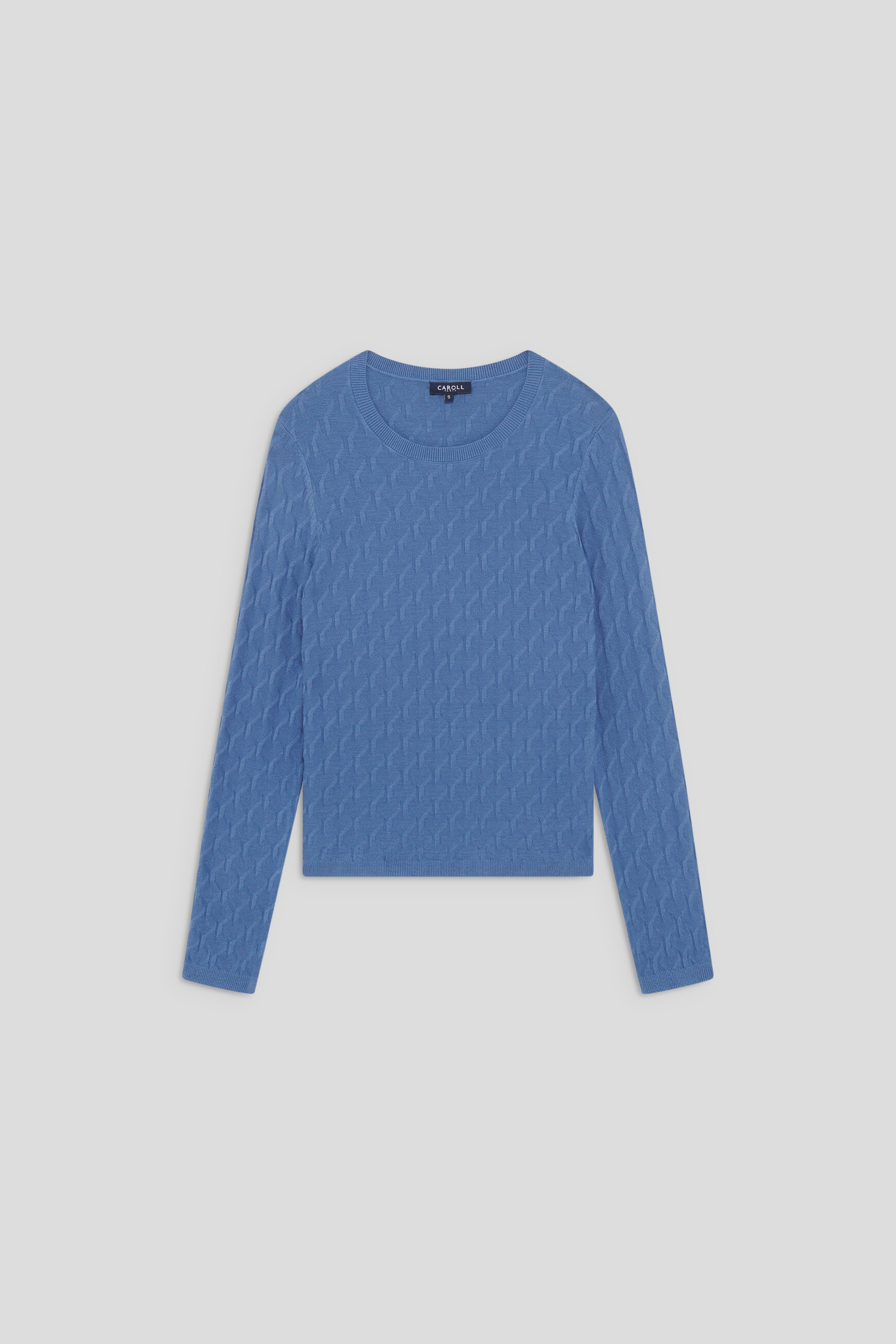 Jersey Manina azul gris&aacute;ceo mujer
