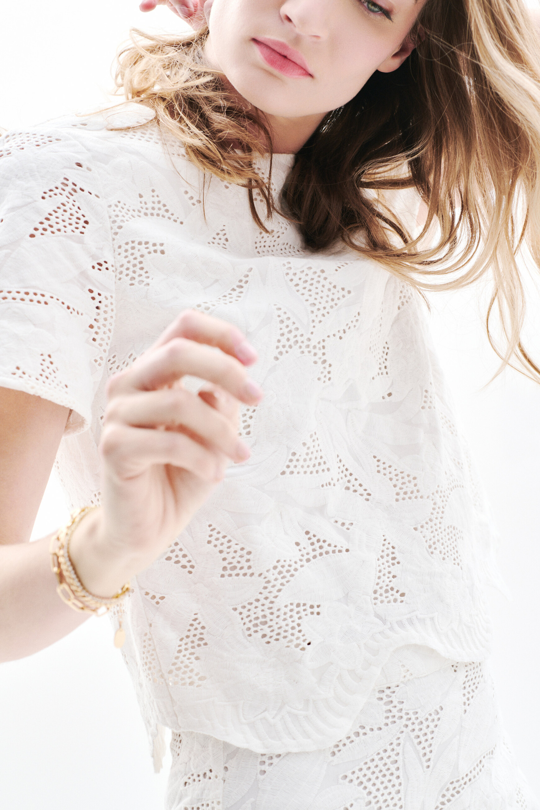 blouse calvie ecru femme Blouse Calvie ecru femme