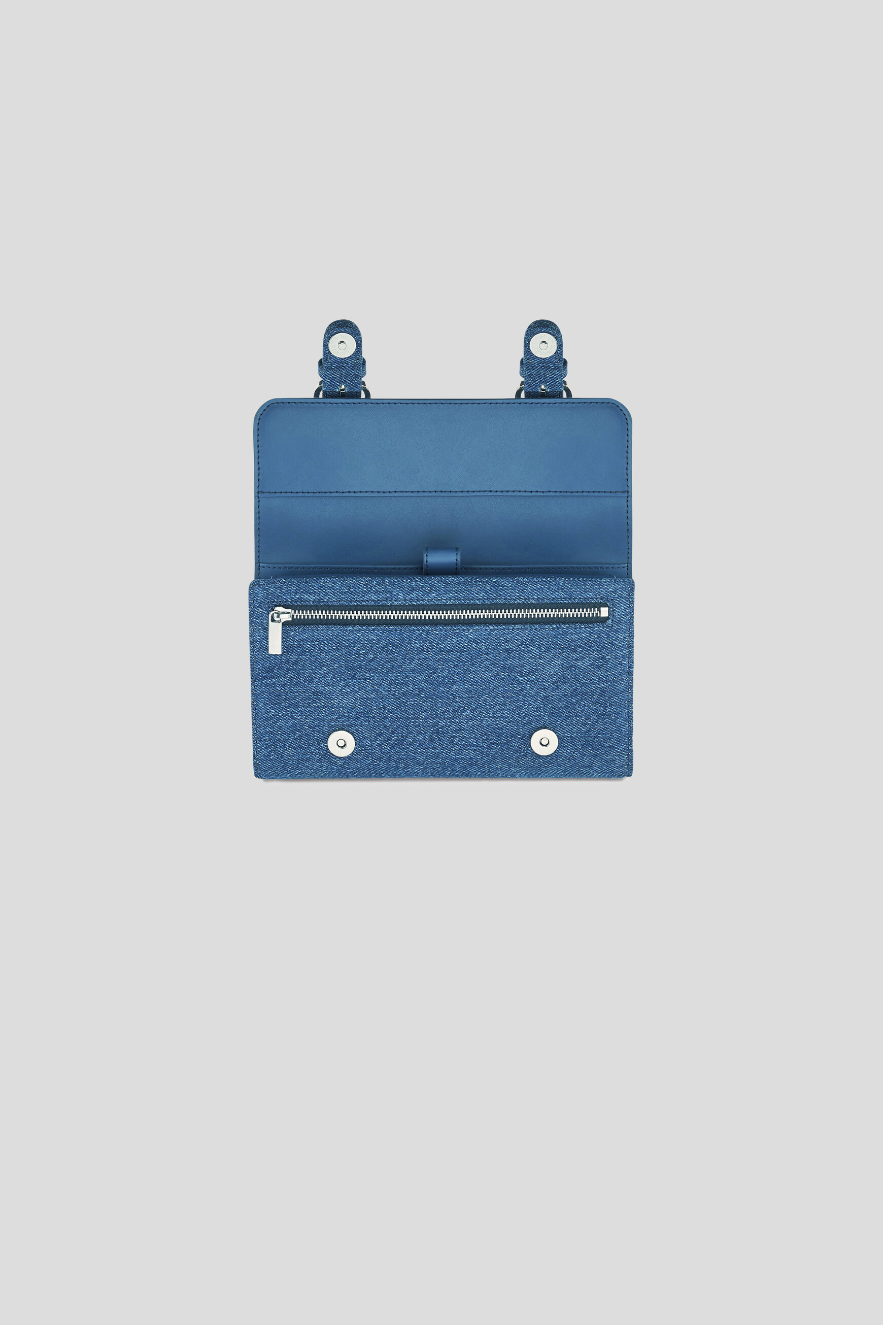 Thais wallet stone denim woman