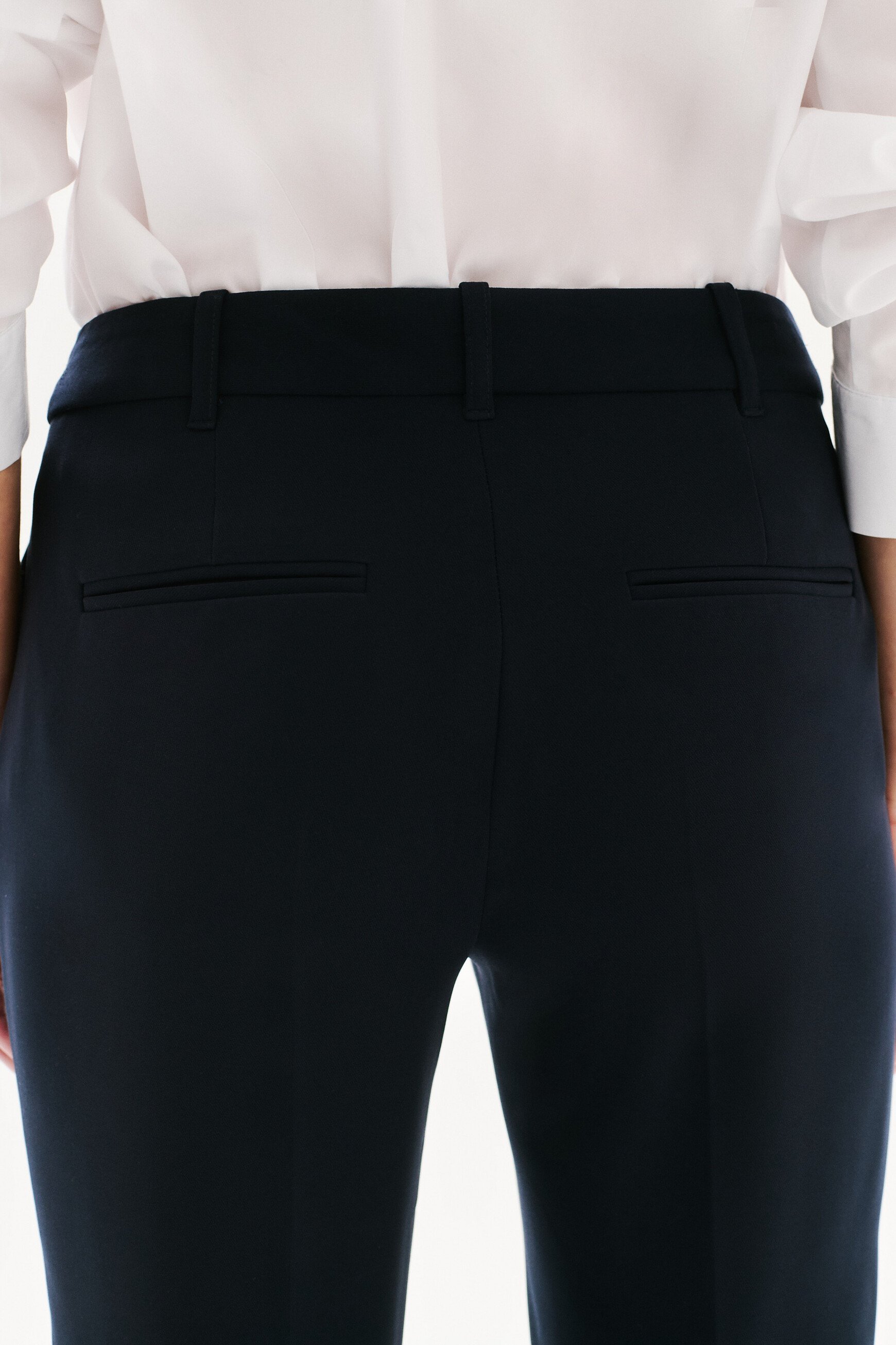 Pantalón pgautier azul marino mujer