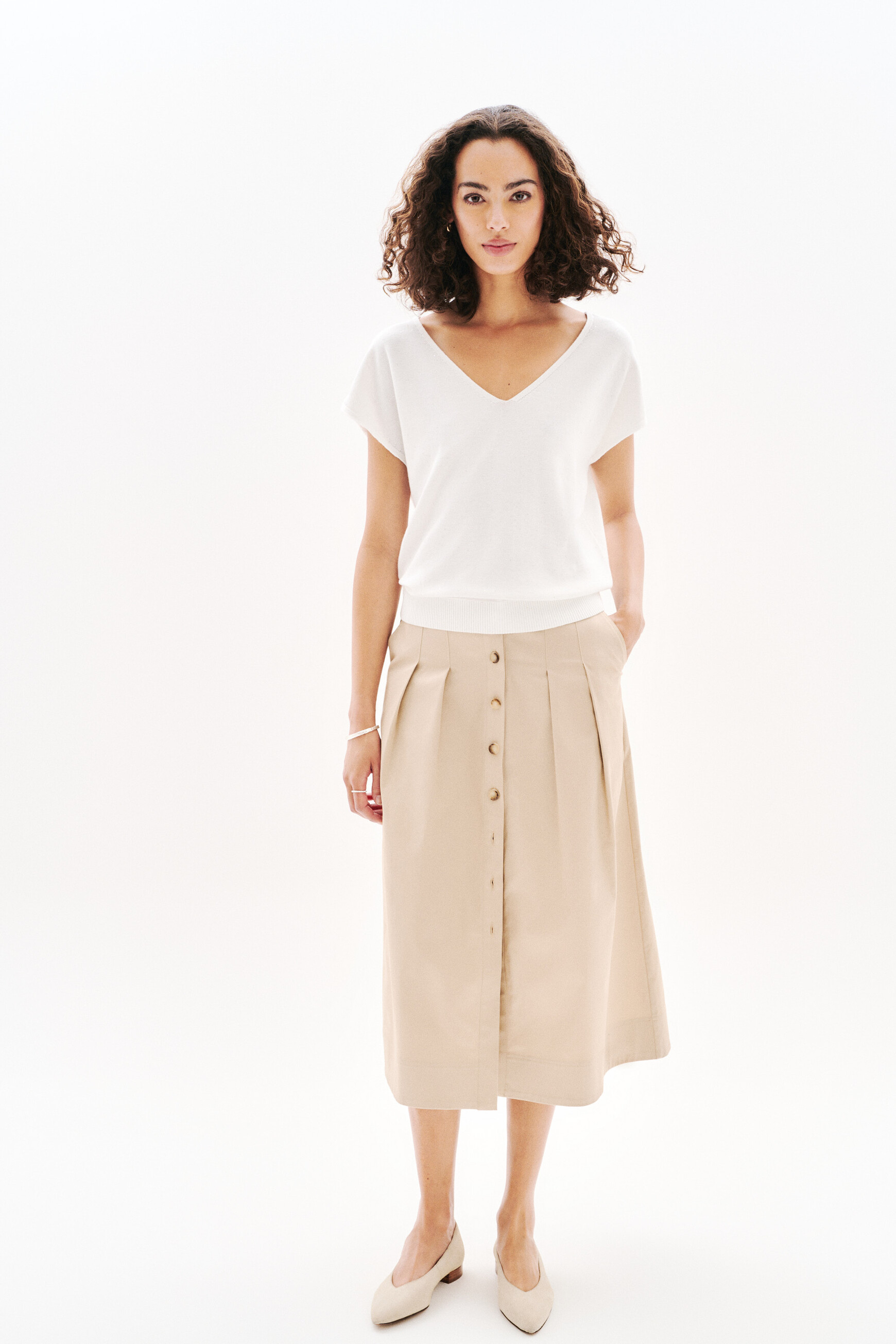 jersey milania blanco mujer Jersey Milania blanco mujer